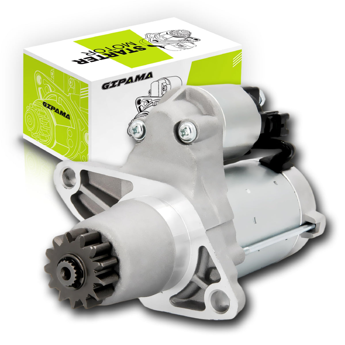 Gipama Starter 17825N for Lexus ES300/330/350/RX330/350/NX200T, Scion TC/XB L4 2.4L, Toyota Avalon/Camry/Highlander/Rav4/Sienna/