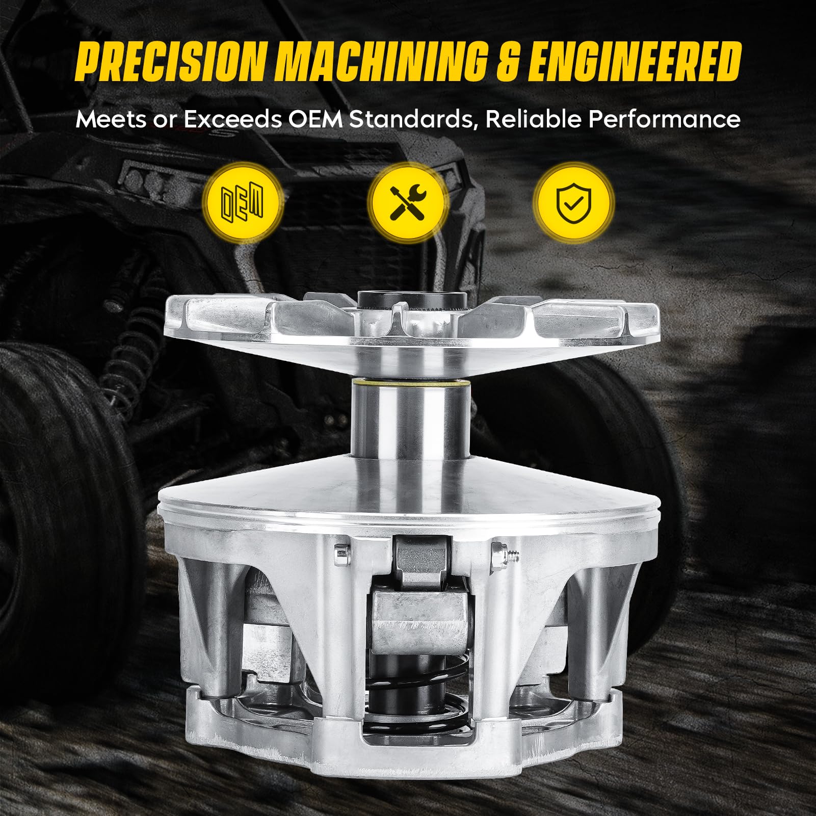 Chabushi Primary Clutch with Spring Compatible with Polaris RZR 1000 XP 2015-2018/for RZR XP 4 1000 HighLifter 2017 Replacement