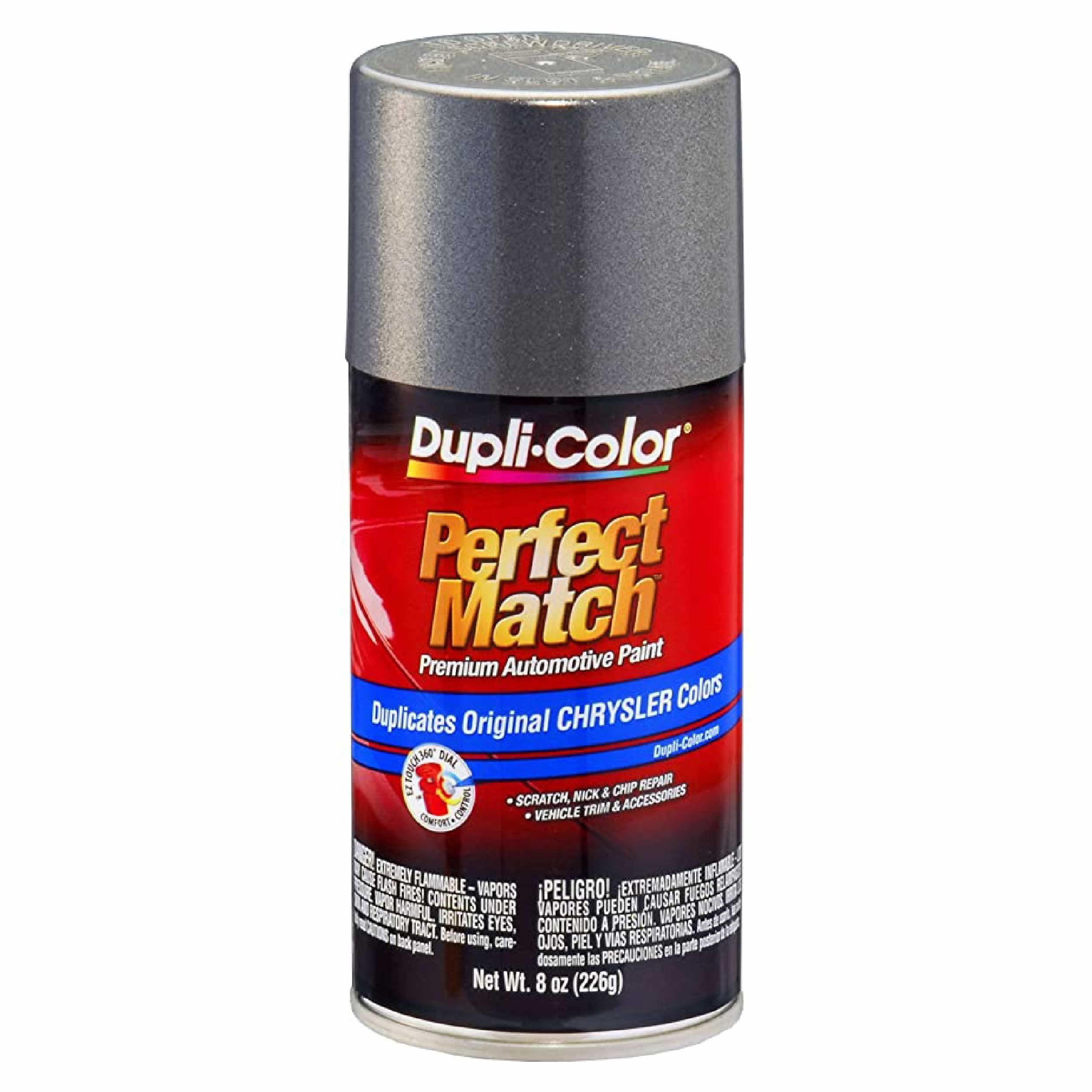 Dupli-Color Ebcc03317-6Pk Perfect Match Automotive Spray Paint - Chrysler Charcoal Gray Metallic, Aa9/Pa9 - 8 Oz. Aerosol Can, 6