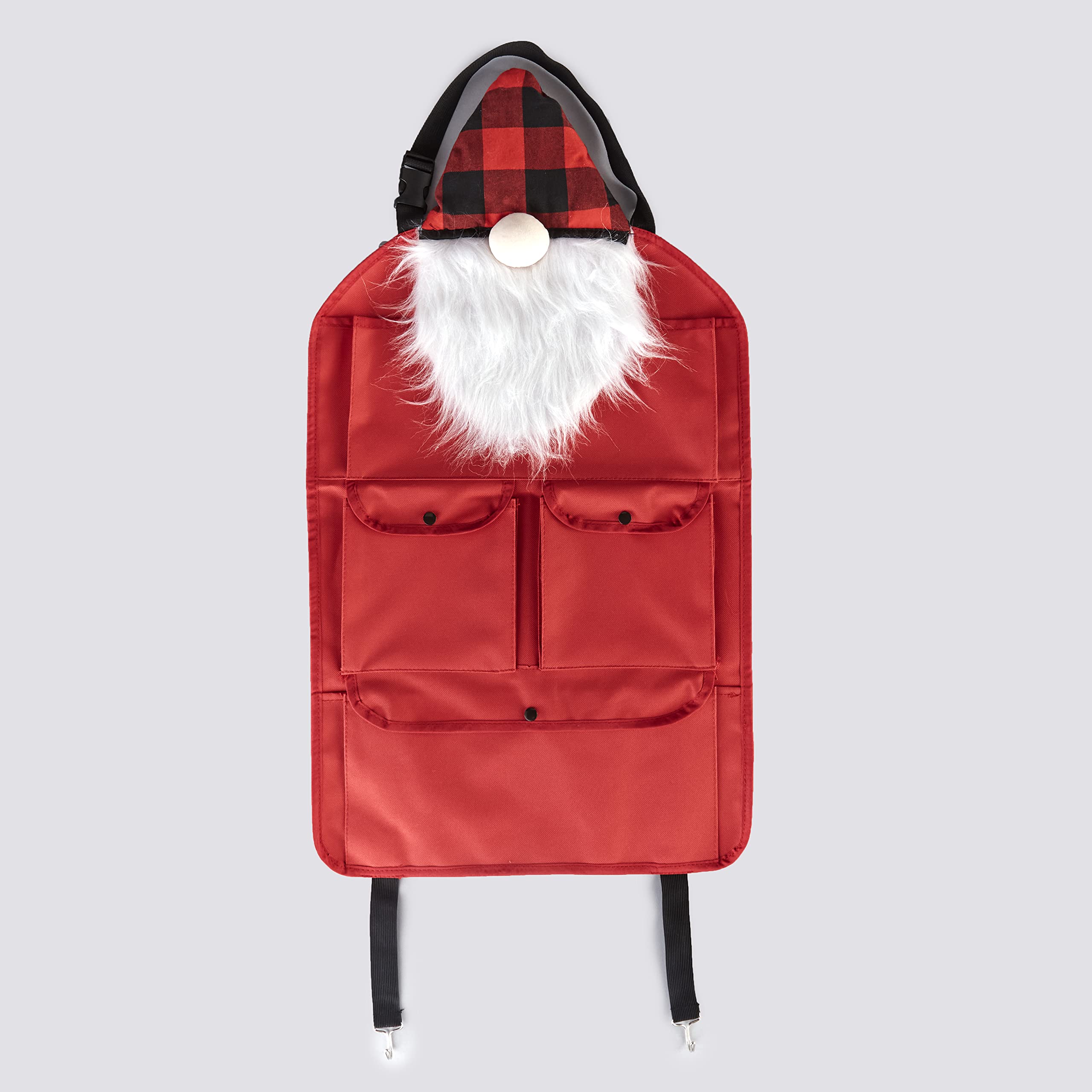 Gnome Back Seat Organizers - Black & Red