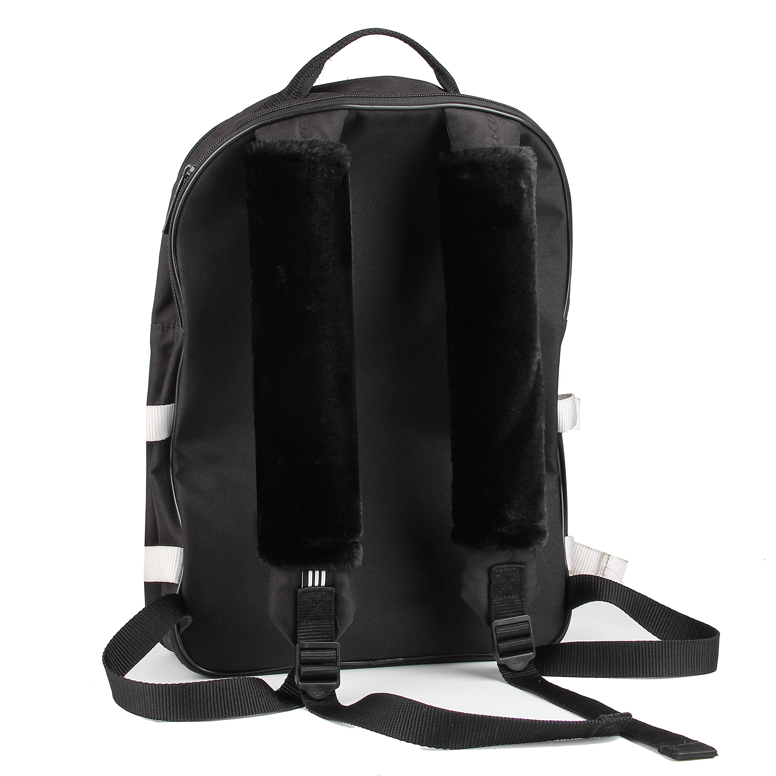 Amooca Soft Faux Fur Universal Fit Seatbelt Cover Car Truck SUV Airplane Seat Belt Shoulder Pad for Carmera Backpack Straps Neck