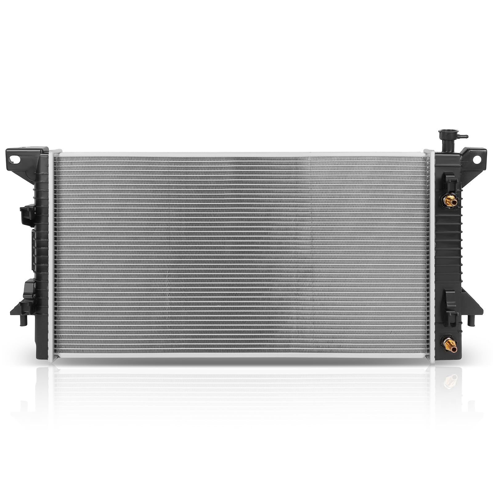 SCITOO Engine Coolant Radiator Assembly for Ford for F-150 for F150 2009-2010, Expedition & for Lincoln Navigator 2009-2014, 4.6