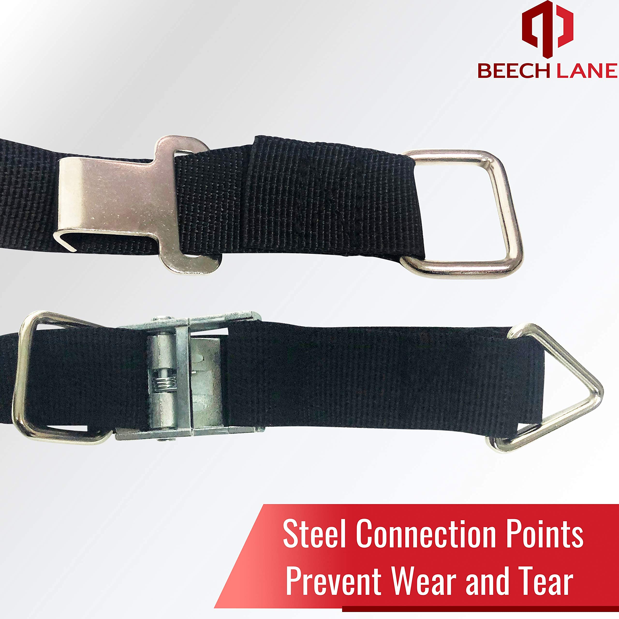 Beech Lane Heavy Duty Pre-Assembled Rv Awning Anchor Kit, Sturdy Cam Buckles With Thick Straps, Durable Canvas Storage Bag, Stee