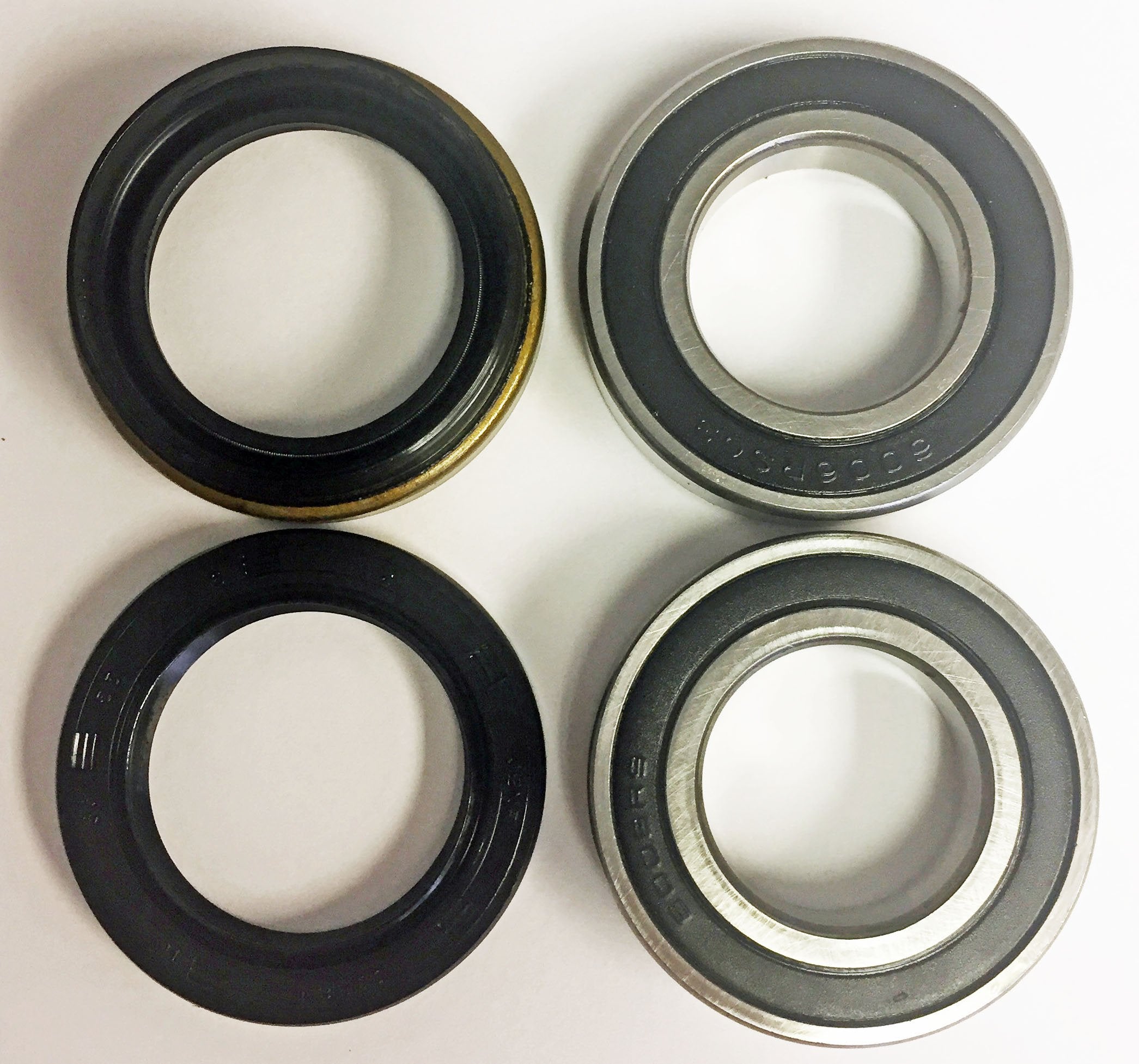 Front Wheel Axle Tube Bearing & Seal Kit For 1994-2000 Yamaha Yfb 250 Timberwolf 4X4