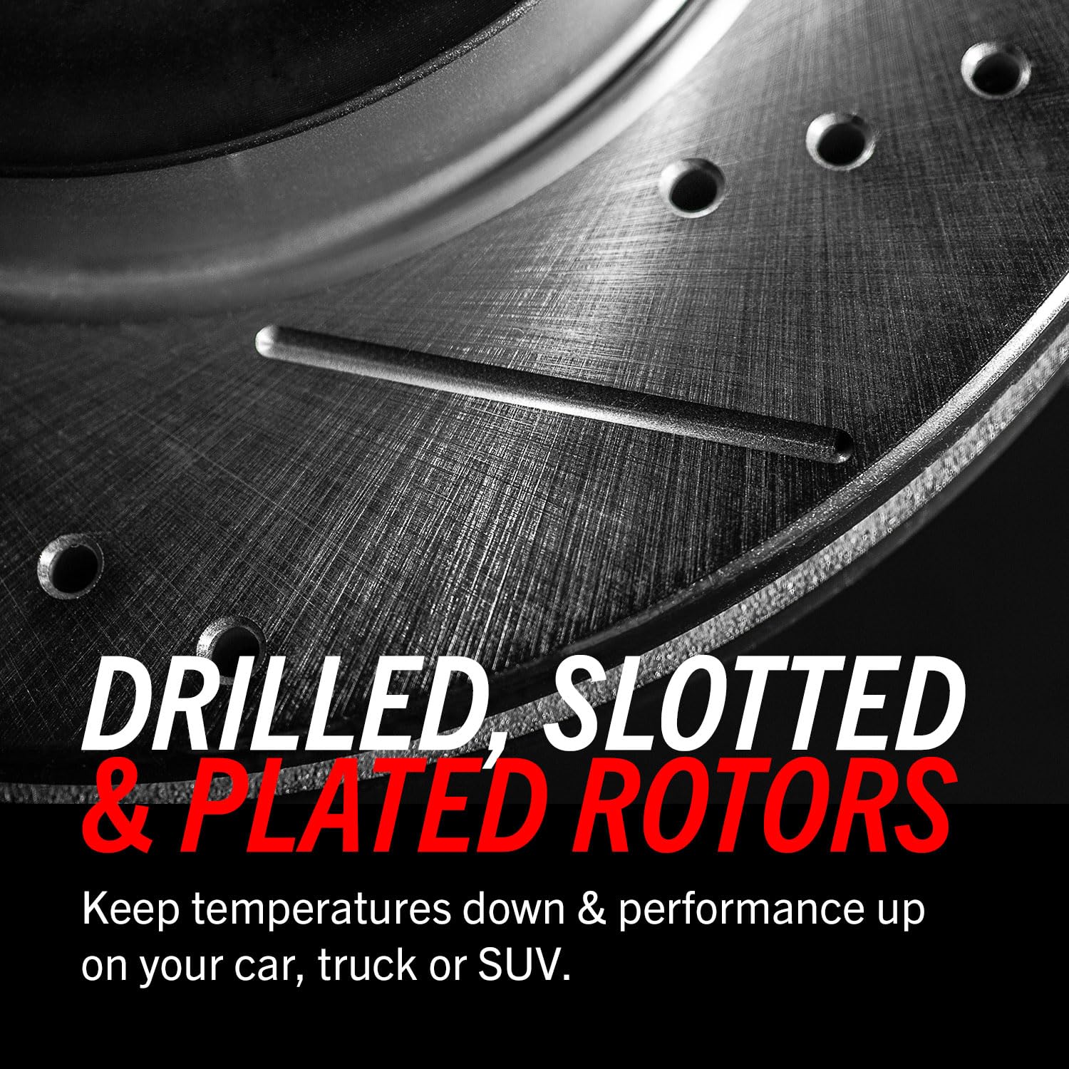 Power Stop K7574 Front And Rear Z23 Carbon Fiber Brake Pads With Drilled And Slotted Brake Rotors Brake Kit For Honda Civic