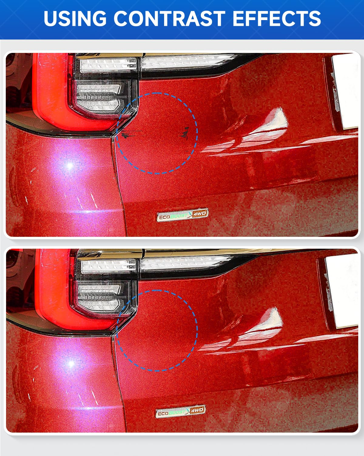 PQ Race Red Touch Up Paint Compatible with Ford Exact Match Touch Up Paint Car Scratch Repair