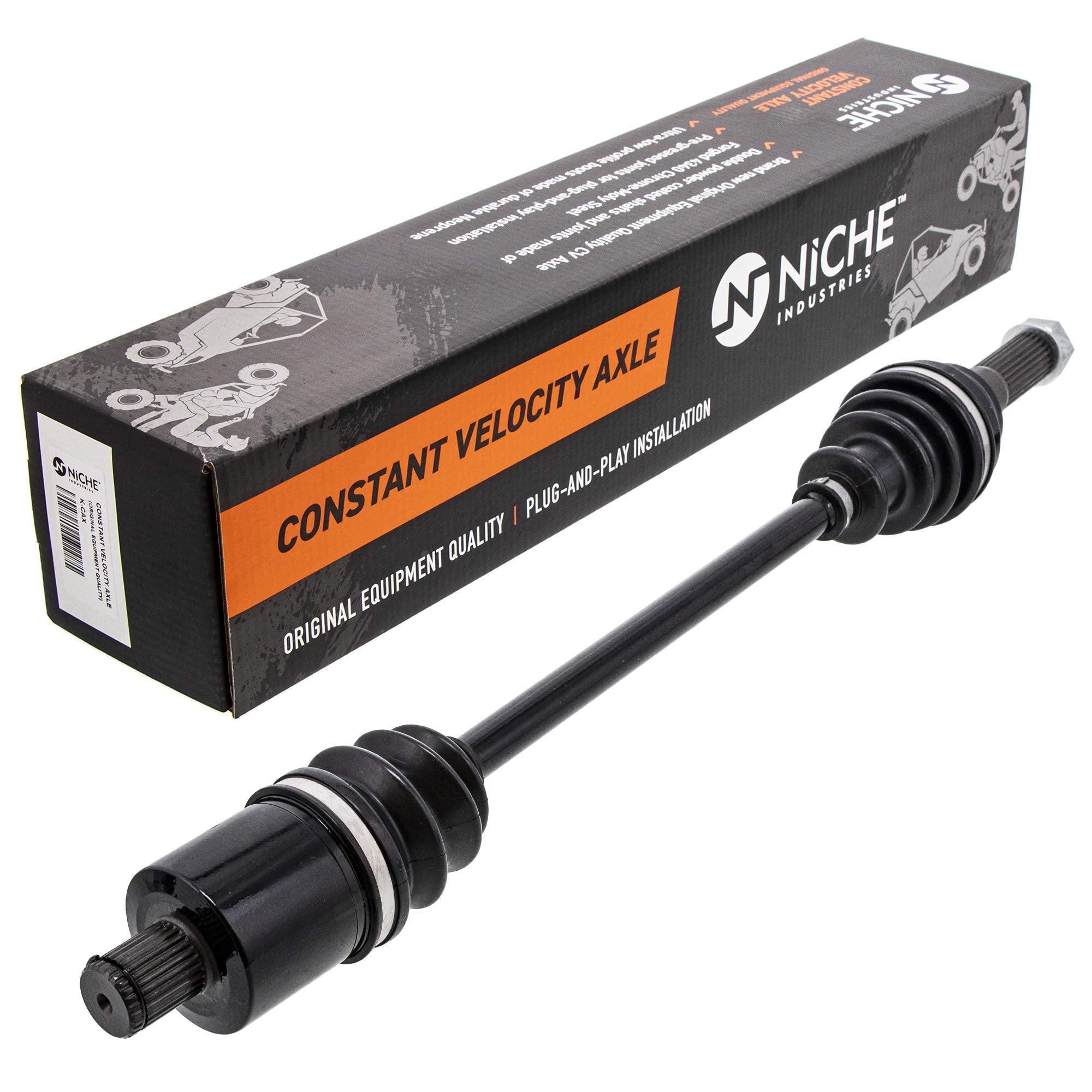 NICHE Rear Left Right CV Axle Drive Shaft for Polaris Ranger XP Crew 900 1000 Diesel