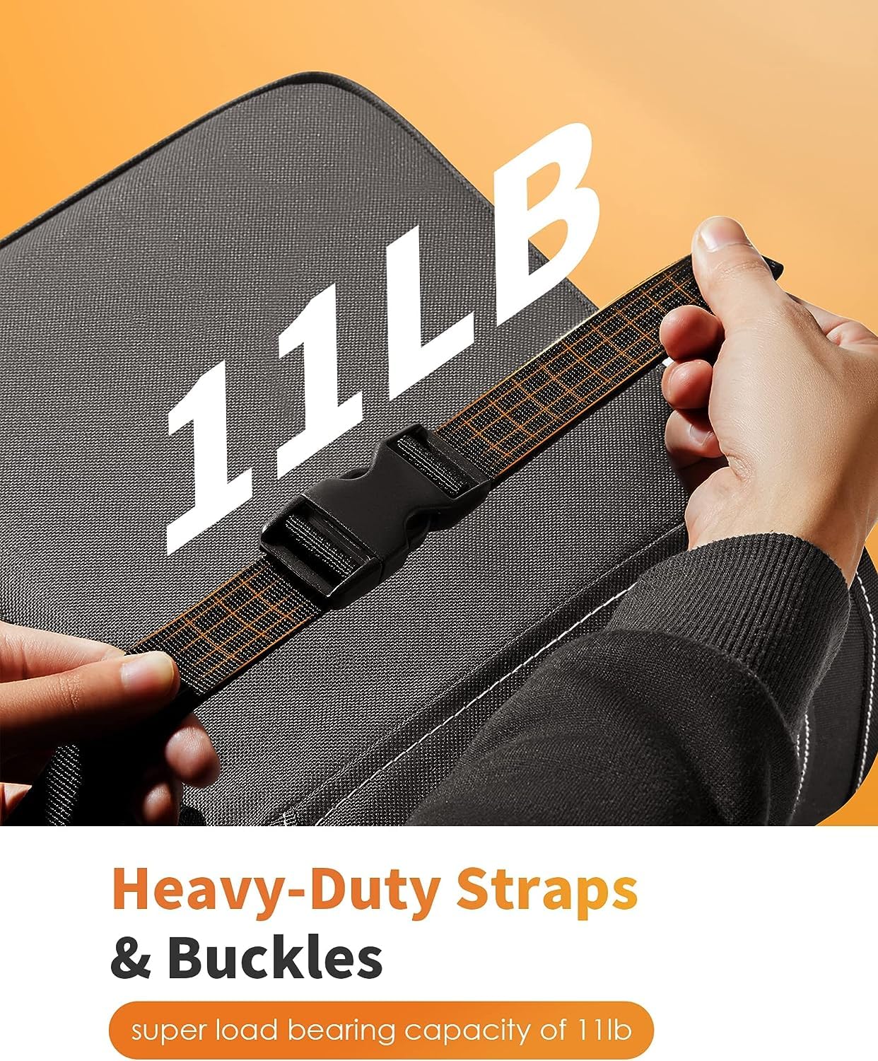 Hotor Car Trash Can With Lid And Storage Pockets - 100% Leak-Proof Organizer, Waterproof Garbage Can, Multipurpose Trash Bin For Car, 2 Gallons, Black