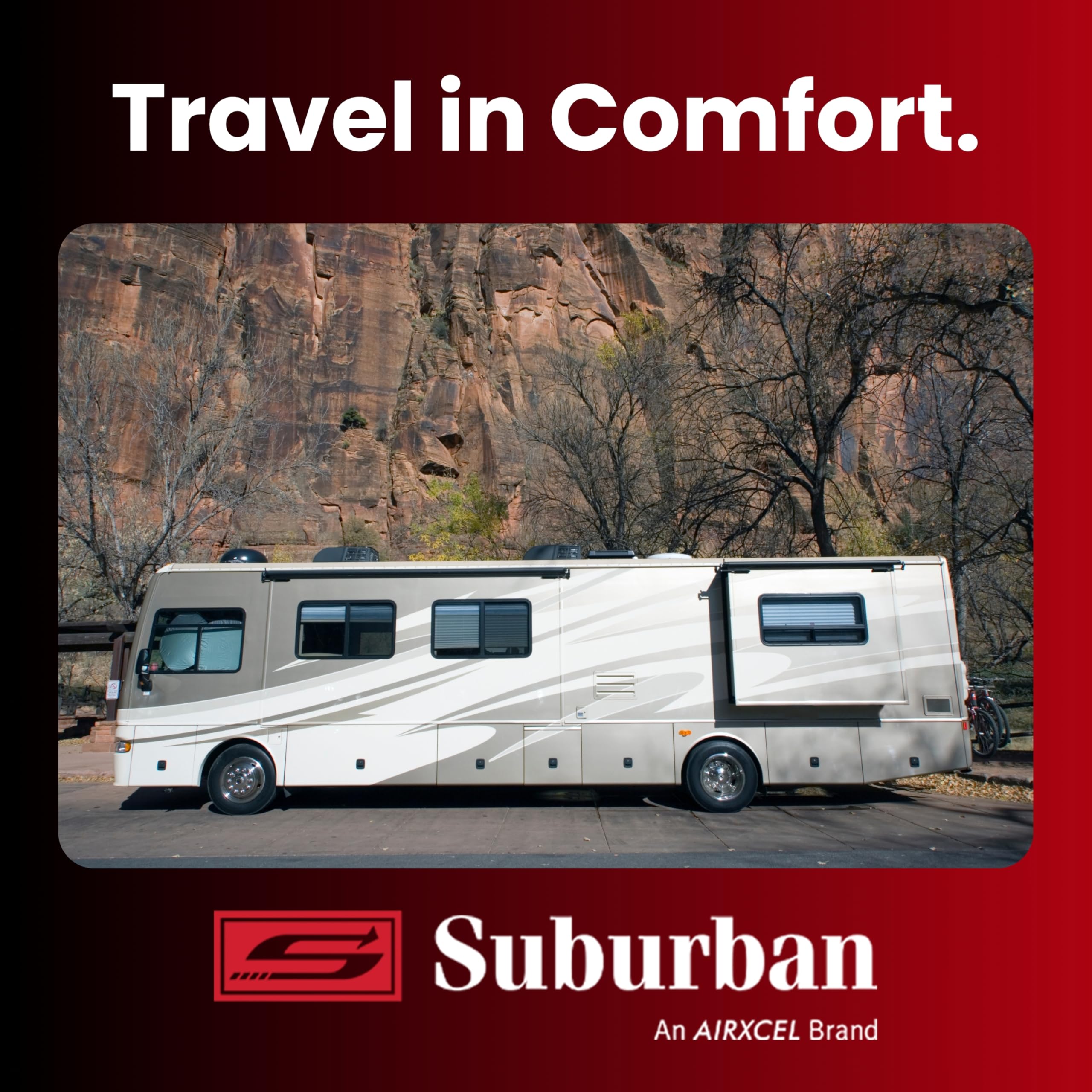 Suburban Single Water Heater On/Off Wall Switch - Rv Interior Wall Mount On/Off Switch For Control & Operation Of Suburban Models D, De & Dem Tank Or Tankless Water Heaters, Black (234229)