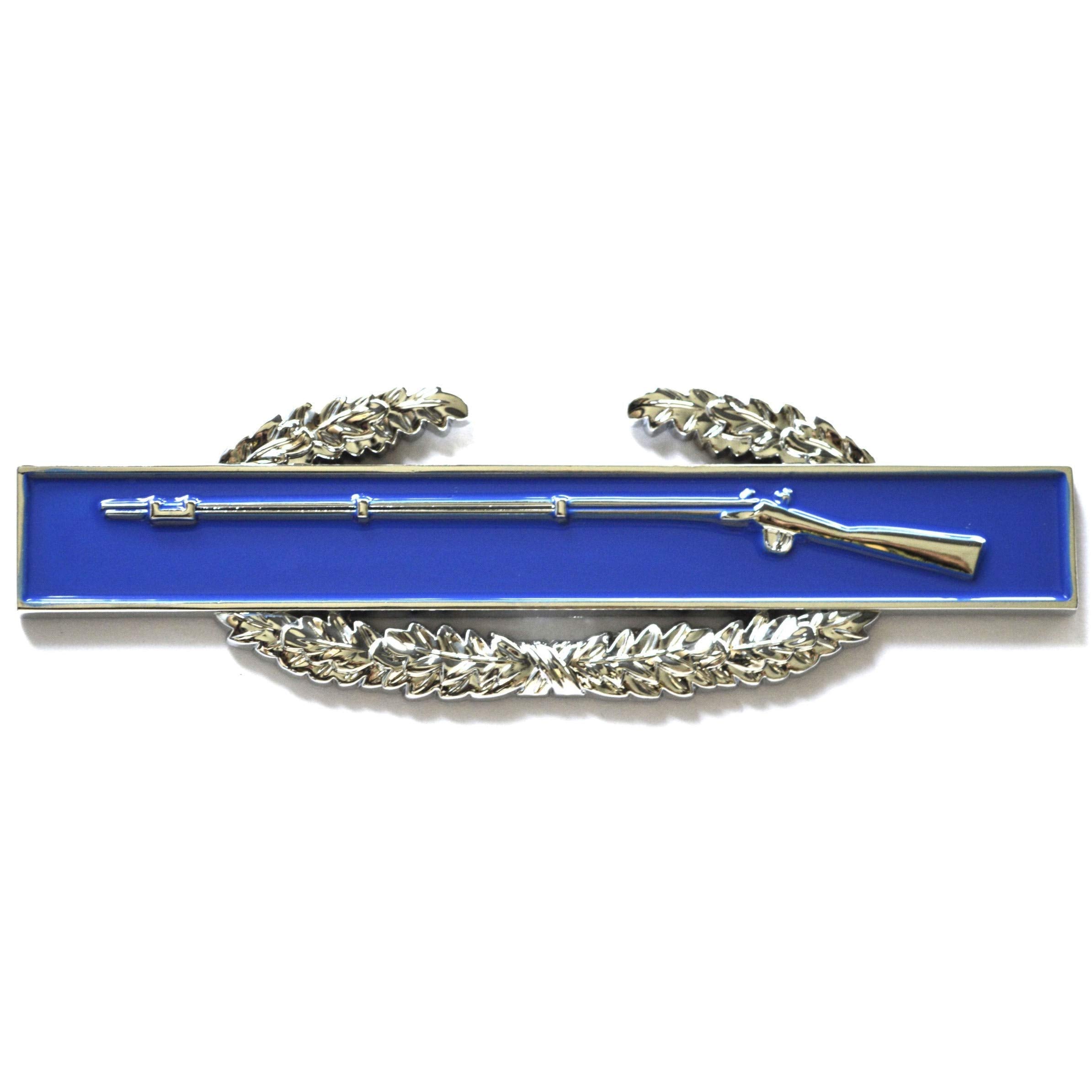 Army Combat Infantryman Metal Decal Auto Emblem