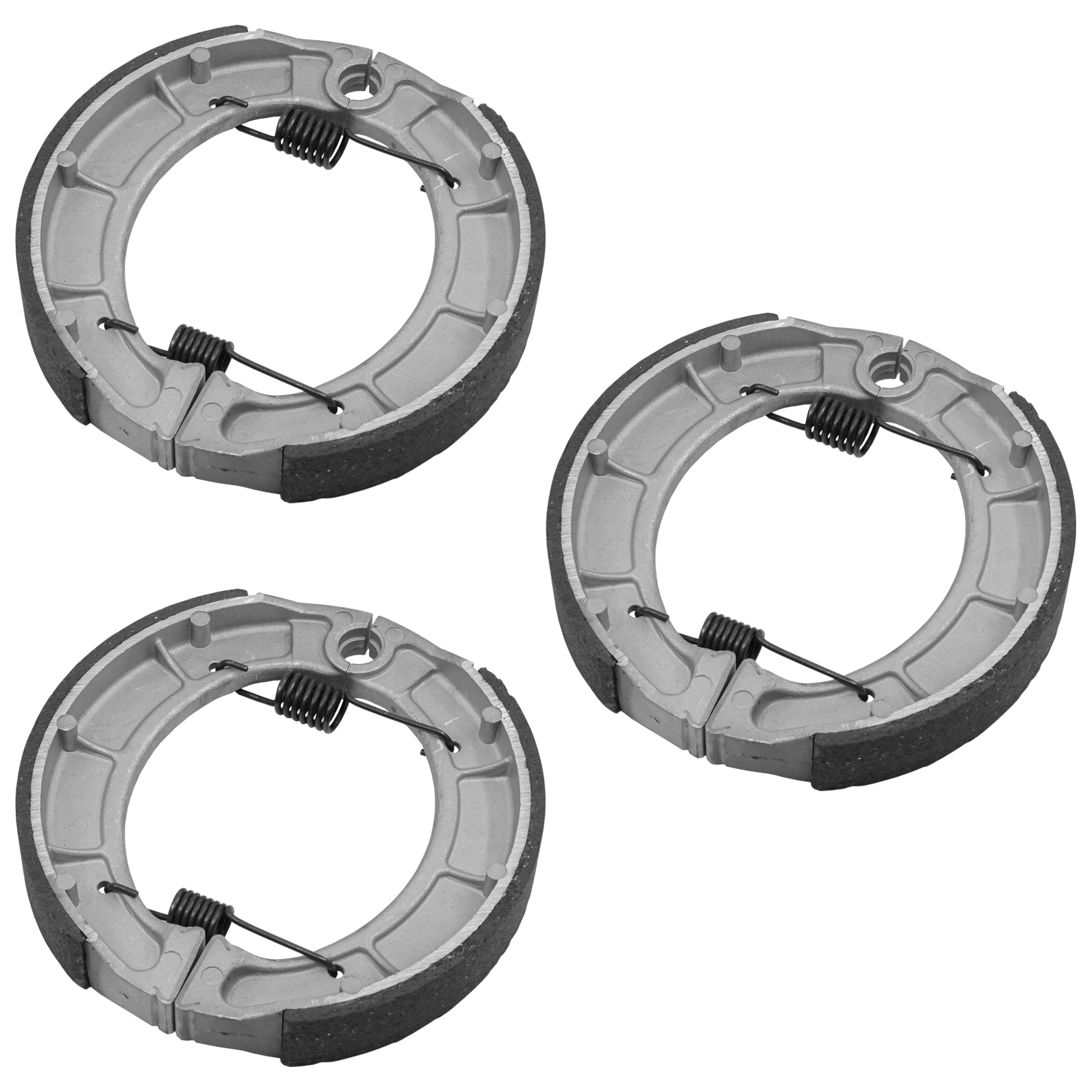 Caltric Front & Rear Brake Shoes Compatible with Yamaha Timberwolf 250 Yfb250 Yfb-250 Yfb 250 4X4 1994-2000 New