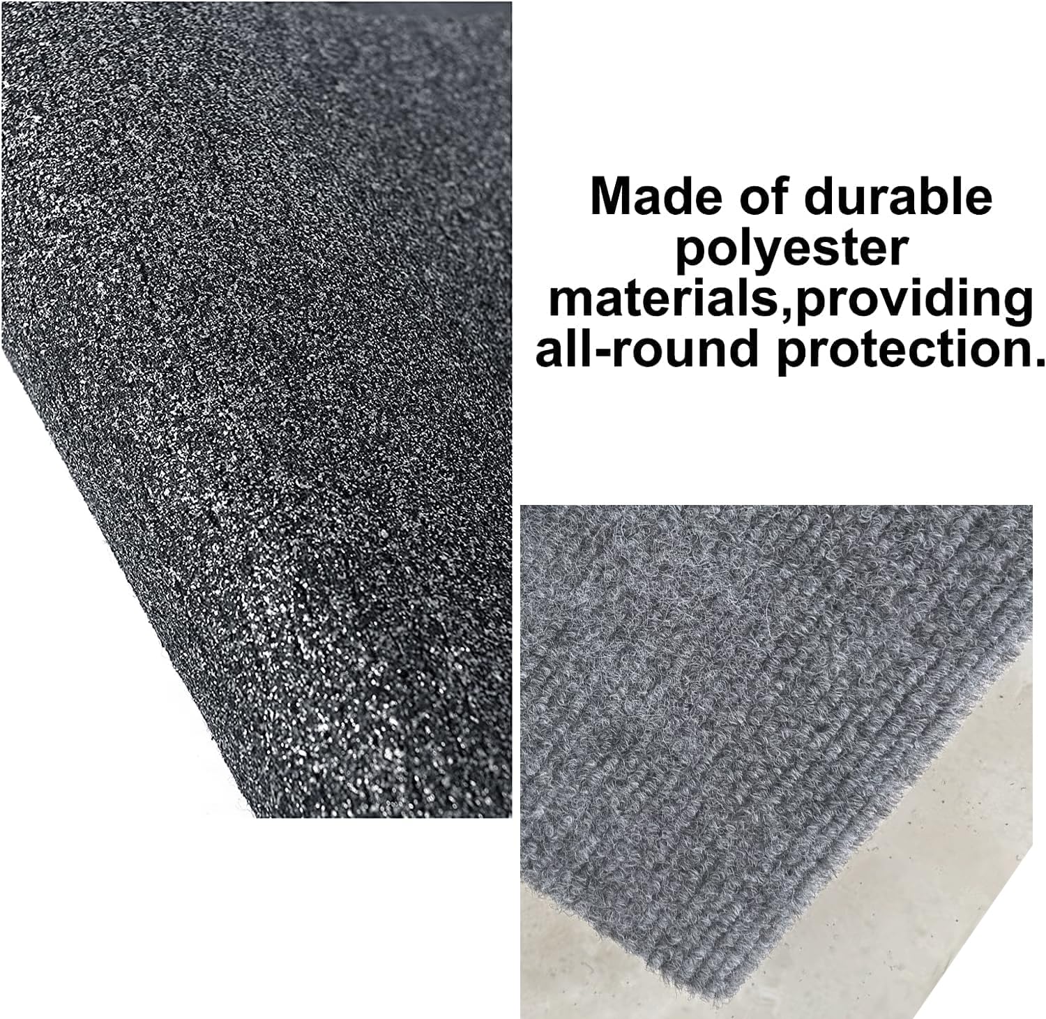 NEWFOM RV Step Covers 2 Pack, 18-23 Inch Wide RV Step Rug Camper Stair Cover for Manual & Electric RV Steps