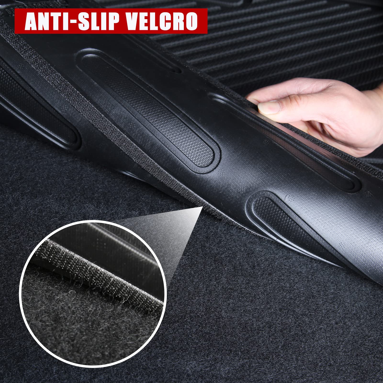 Mabett All-Weather Seat Back Cover & Cargo Liner for 2021-2024 Ford Bronco 4-Door - Durable Trunk Mat & Backrest Protector