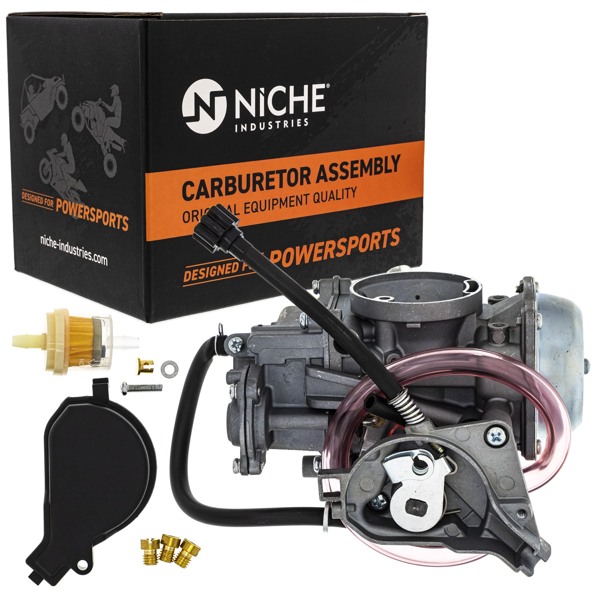 Niche Carburetor Assembly For 2003 Arctic Cat 500 Tbx Trv 0470-458 Atv