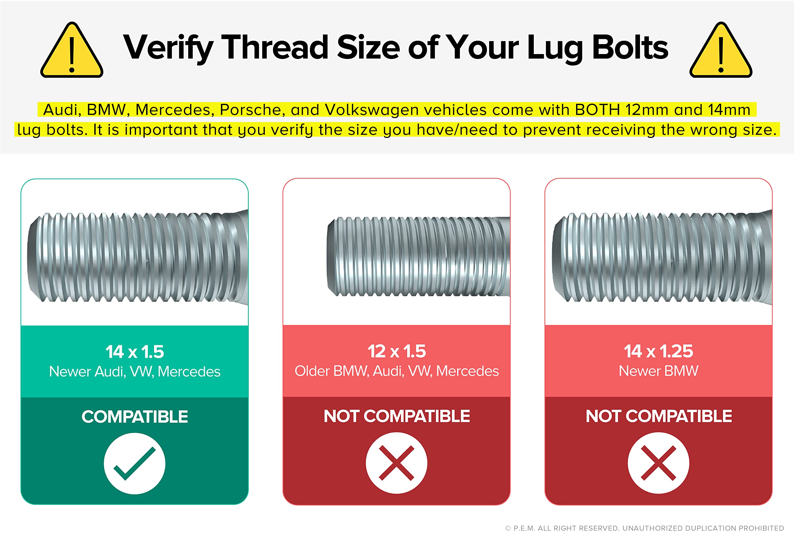 Silver Wheel Hanger Alignment Pin Guide Tool - Metric 14X1.5 Threads - Wheel Lug Bolt Automotive Mechanic Tool Compatible With Audi Volkswagen Mercedes Benz Porsche, M14X1.5 1Pc