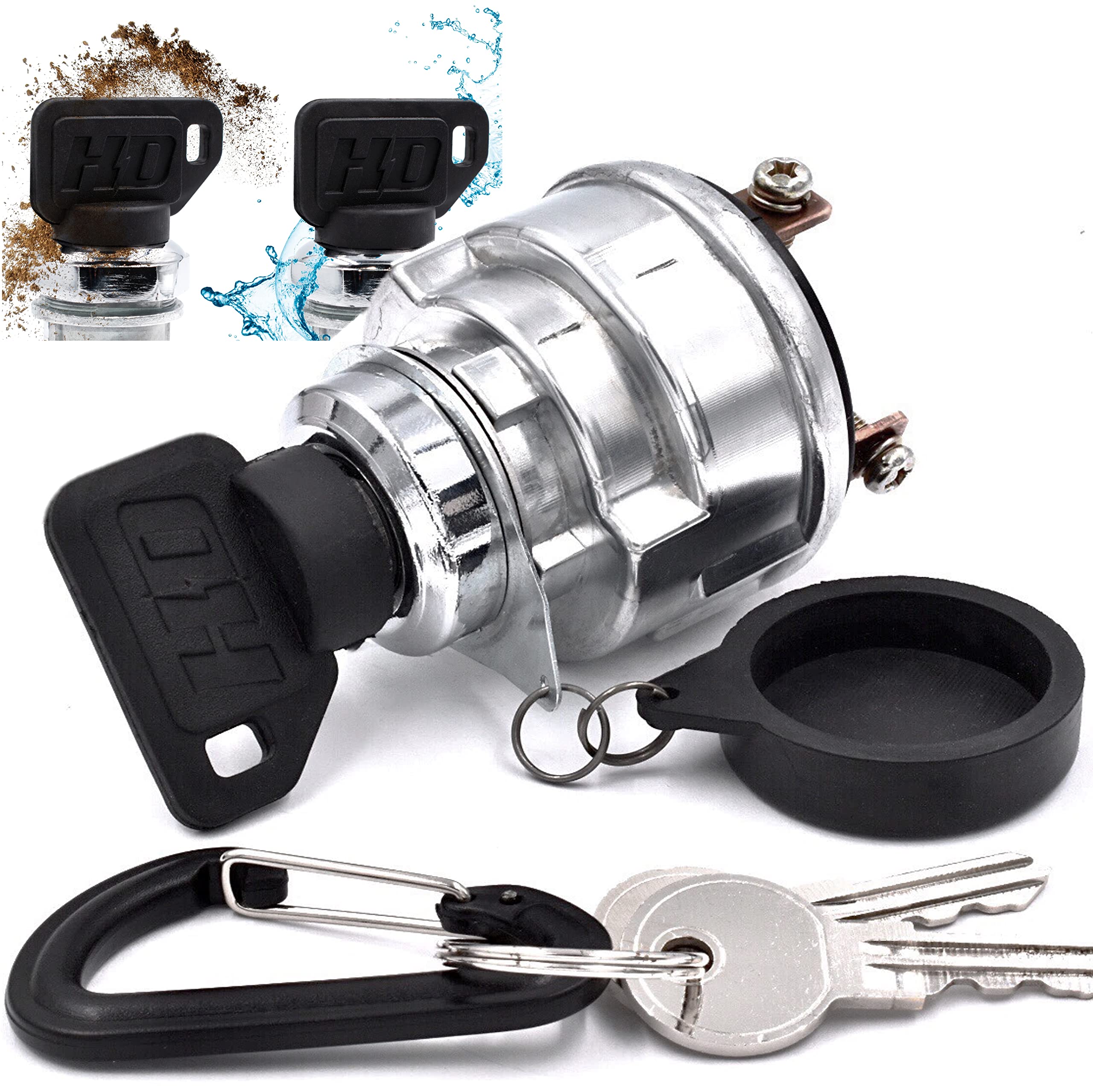 Hd Switch Starter Ignition Key Switch Fits Ford New Holland Tractor 1000 1100 1110 1200 1210 1215 1220 1300 1320 1320 1500 1510 1520 1600 1620 1700 1710 1715 1900 1910 1920 1925 2110 2120 Sba385200331