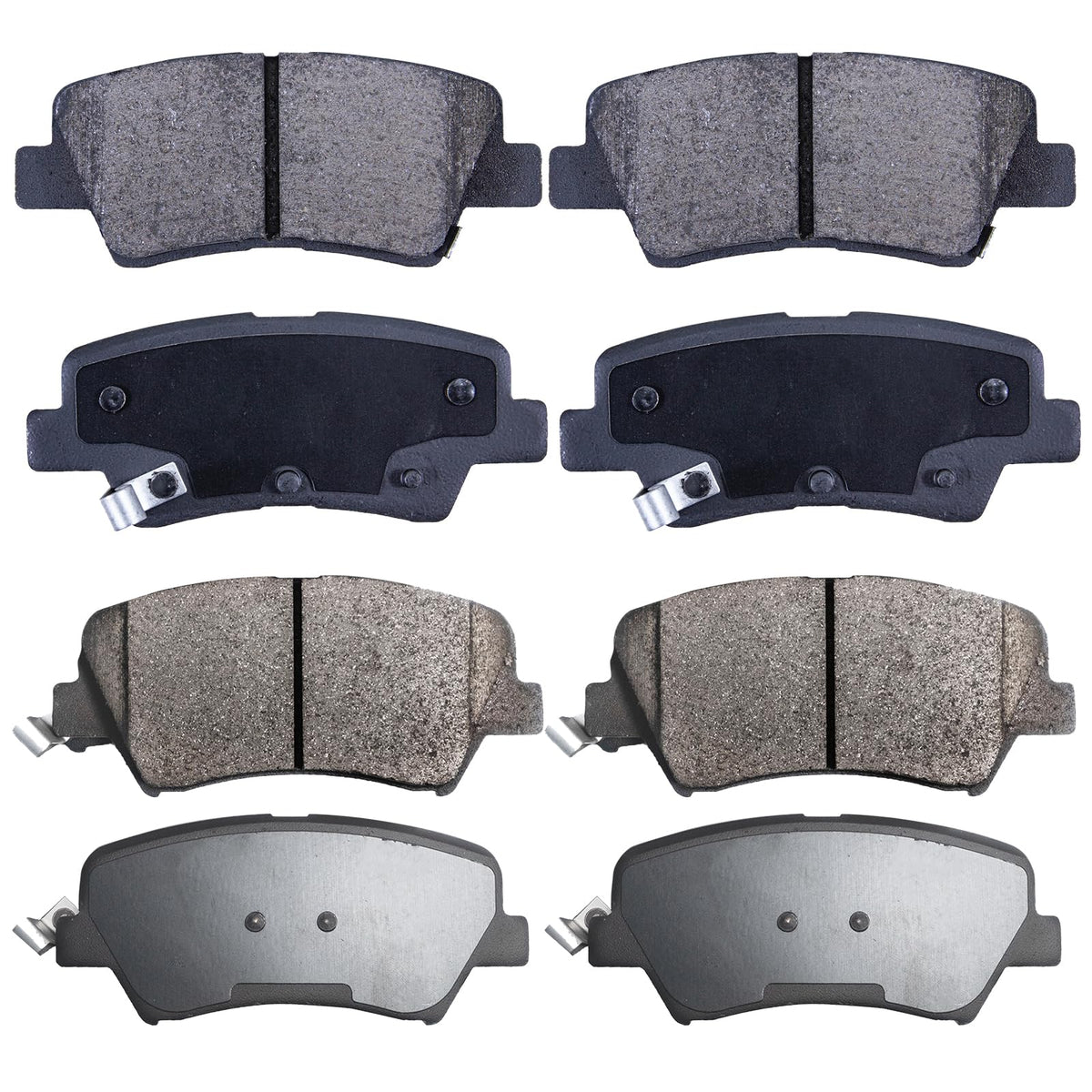 Brake Pads Kit,EXPPOWER Ceramic Disc Brake Pads Replacement For 2013-2017 Hyundai Elantra GT,2011-2016 Hyundai Elantra, 2013 Hyu