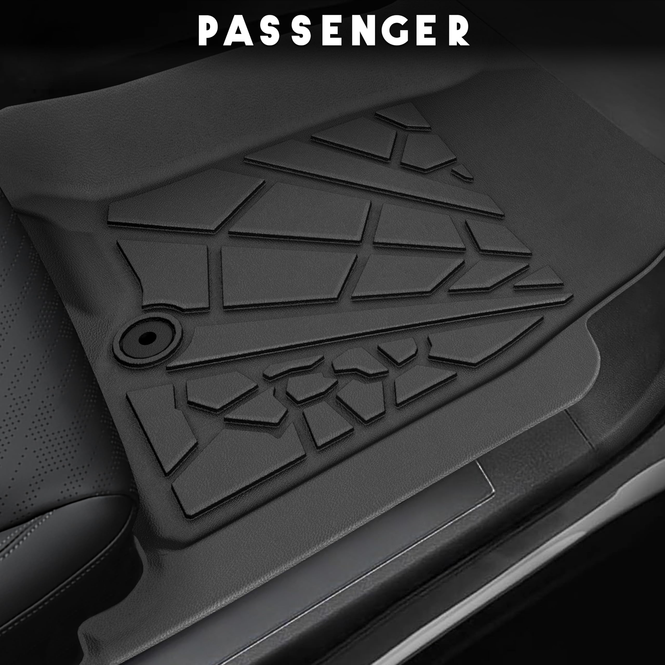 Karpal Floor Mat & Cargo Liner Fit For 2021-2025 Chevrolet Tahoe/Gmc Yukon(Only Fit 8 Seats) With 2Nd Row Bench Seats, Tpe Rubbe