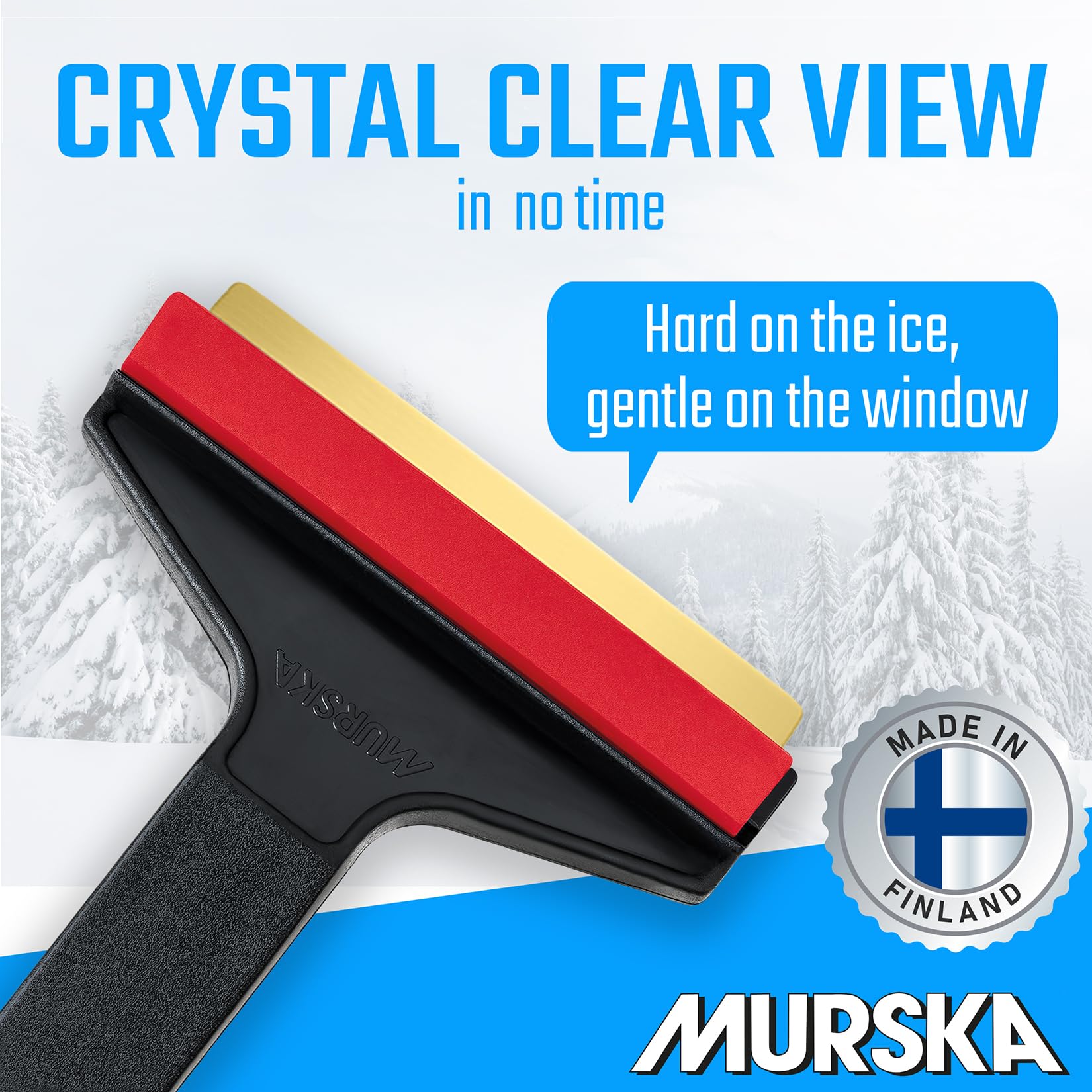 Ice Scraper Brass Blade 2 Pack Car Ice Scraper Long Handle 14,5 Inch Ice Scraper For Car Snow Scraper Ice Scrapers For Car Winds