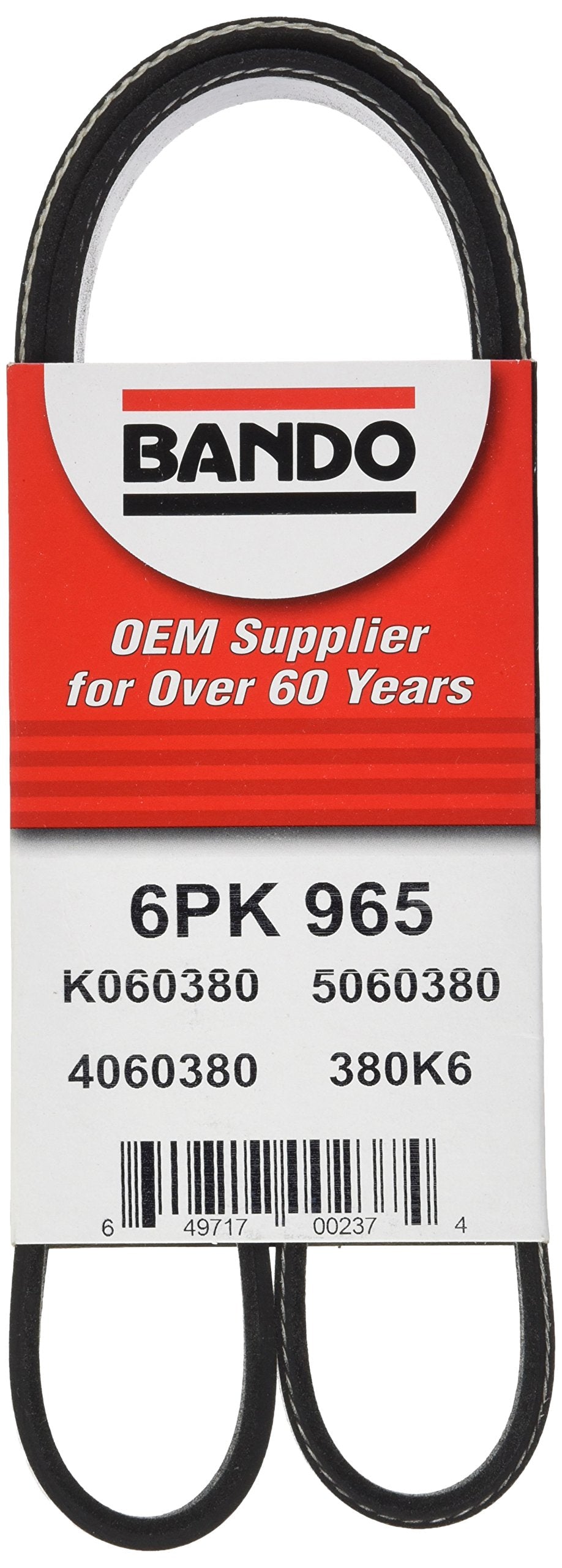 Bando Usa 6Pk965 Oem Quality Serpentine Belt