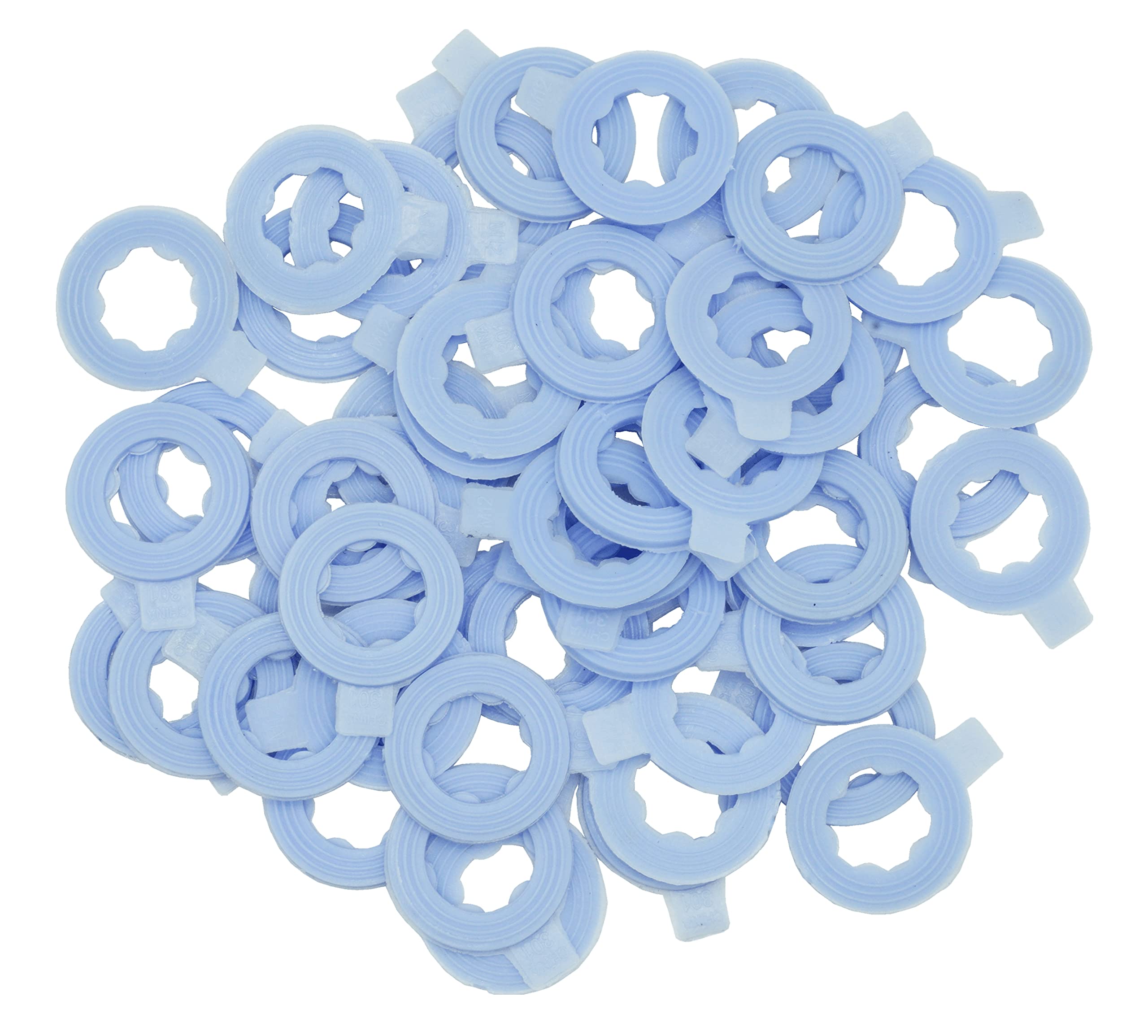 Dsnaduo 50 Pcs Nylon Rib Oil Drain Plug Gasket, Fits M12 Replace 097-116Cd, 097-116
