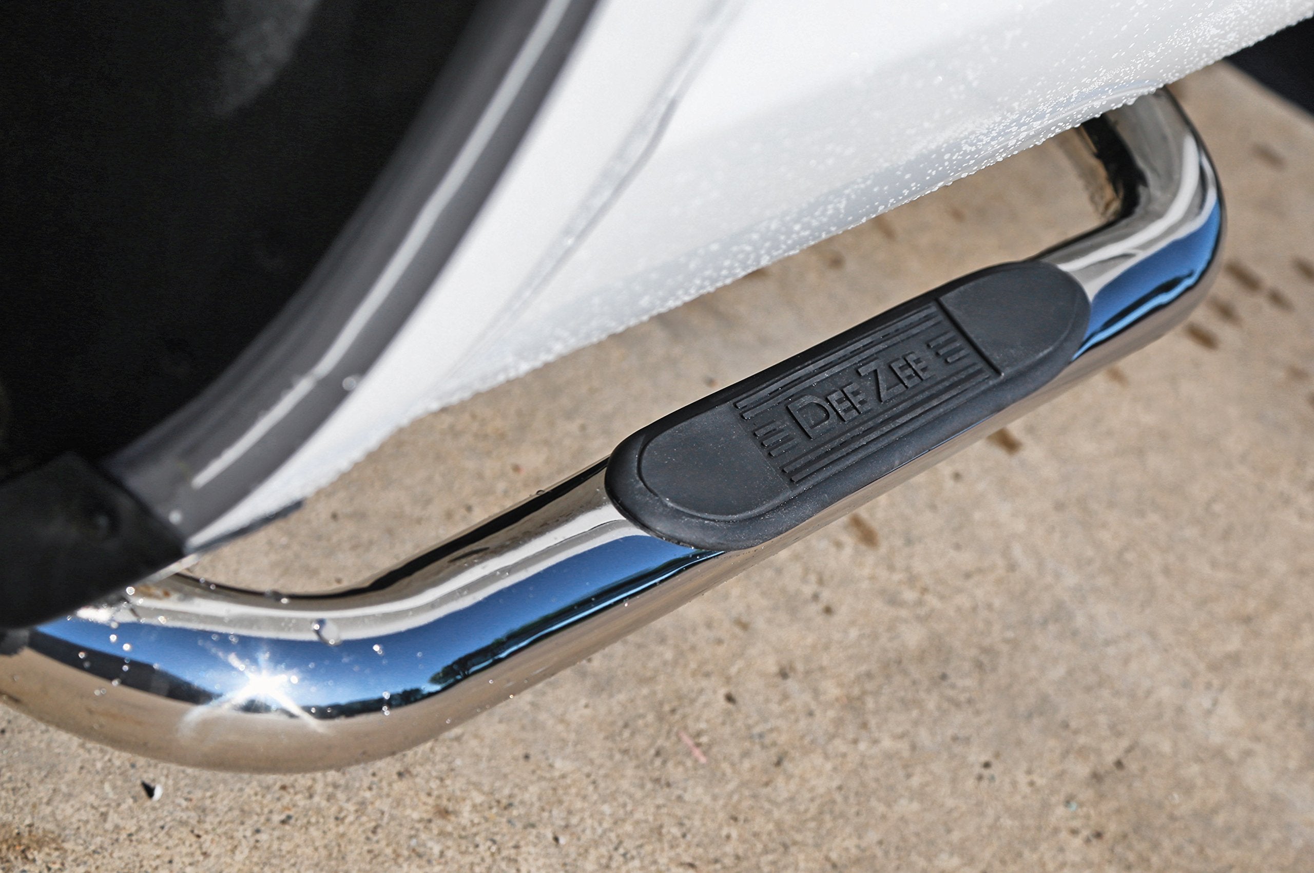 Dee Zee Dz370113 3 Round Stainless Steel Nerf Bars, Silver