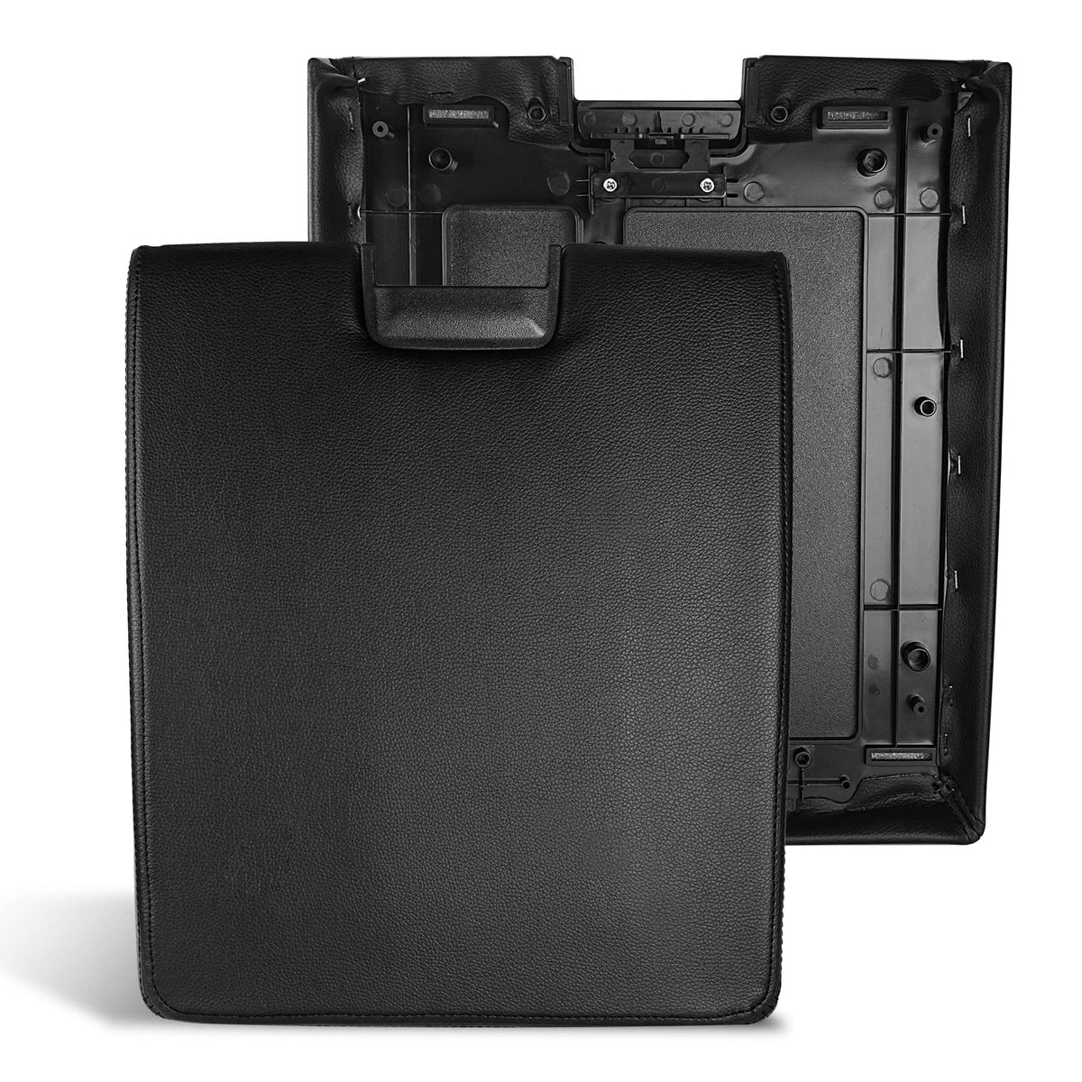 Lcwrgs Center Console Lid With Latch Armrest Cover Replacement For 2007-2013 Chevy Silverado Tahoe Suburban Avalanche | Gmc Sier