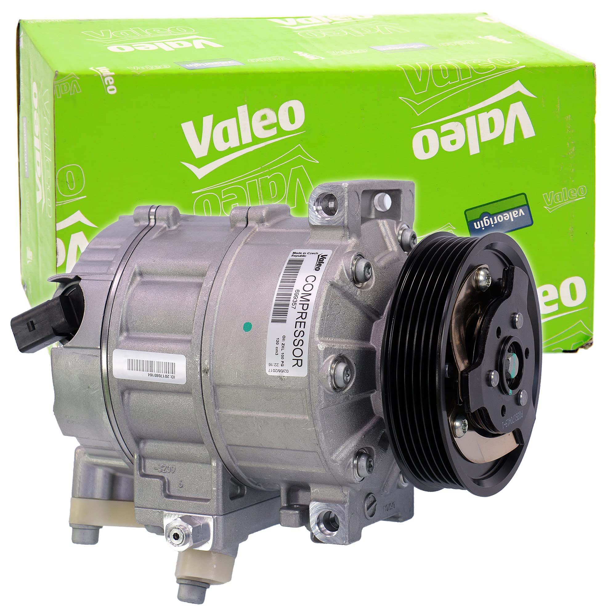 Valeo 699357 Ac compressor for Select BMW Models