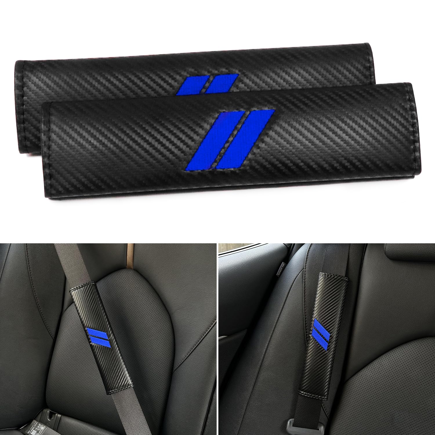 Remoch For Challenger Seat Belt Covers For Charger Seat Belt Pads For Dodge Accessories Durango Journey Car Seatbelt Covers Leat