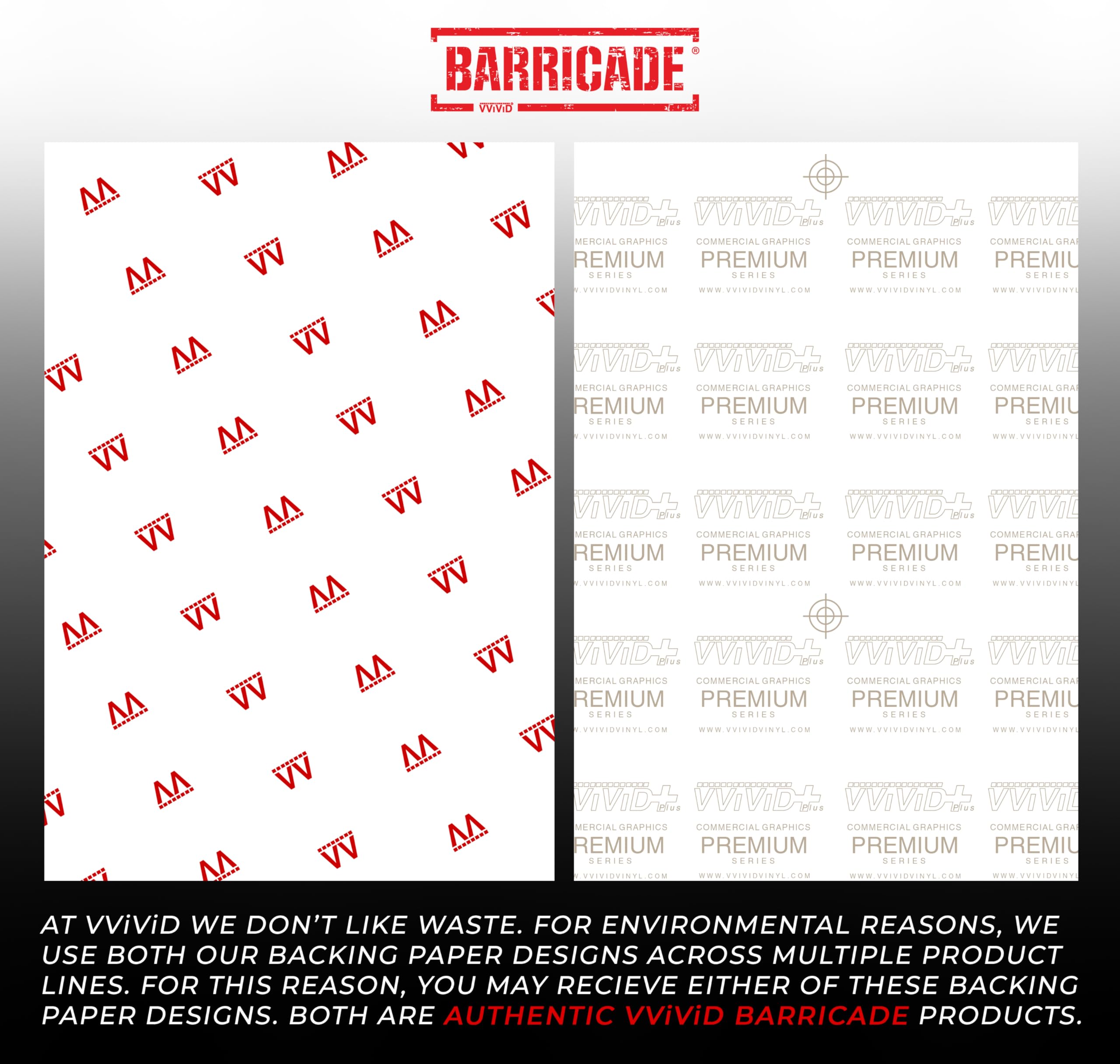 VViViD Barricade Premium 8 Year Clear Paint Protection Film (6'' x 120'')