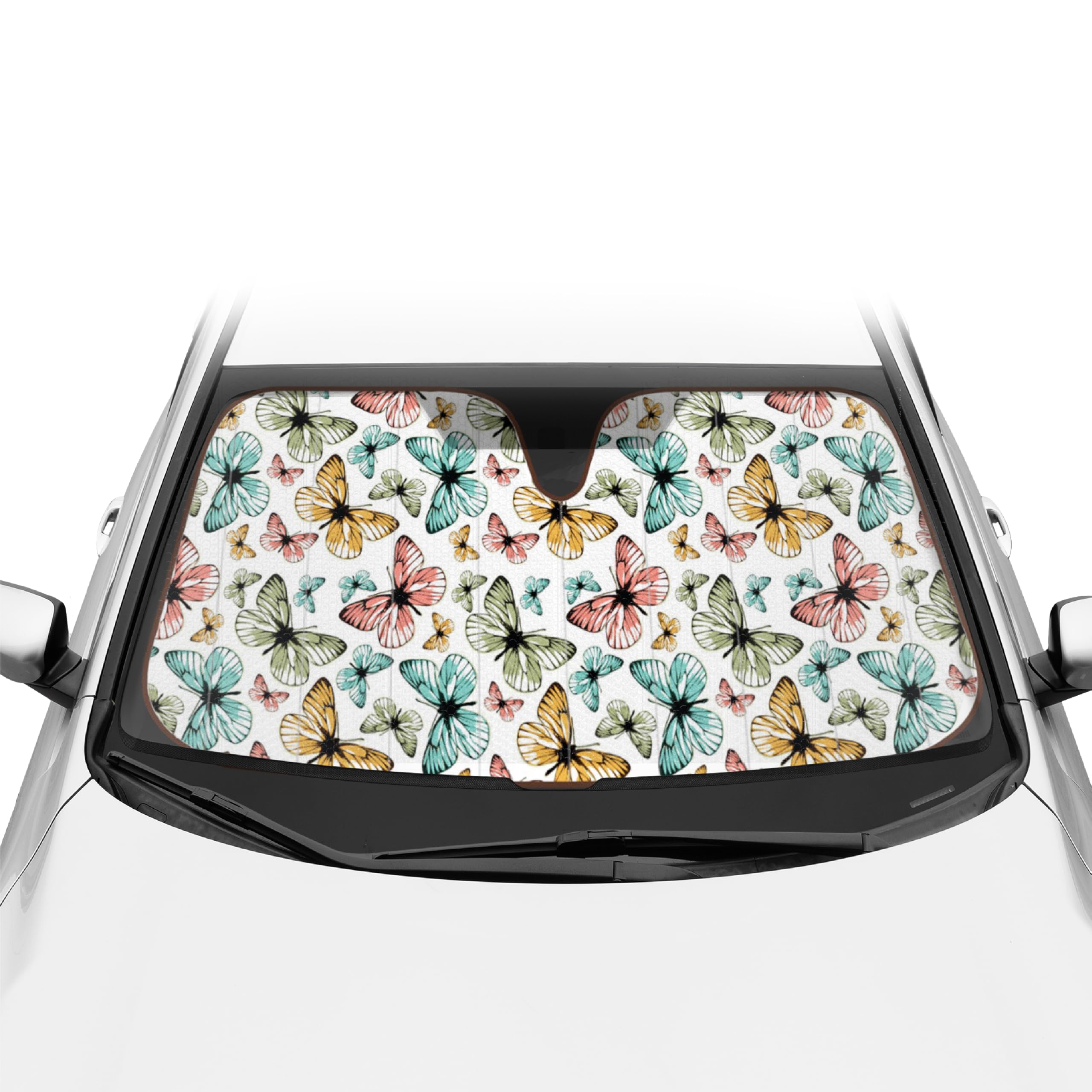 Bdk Car Windshield Sun Shade Cover Foldable Accordion Front Windshield Sun Shade For Suv Car Sun Shade Windshield Cover Sun Shad