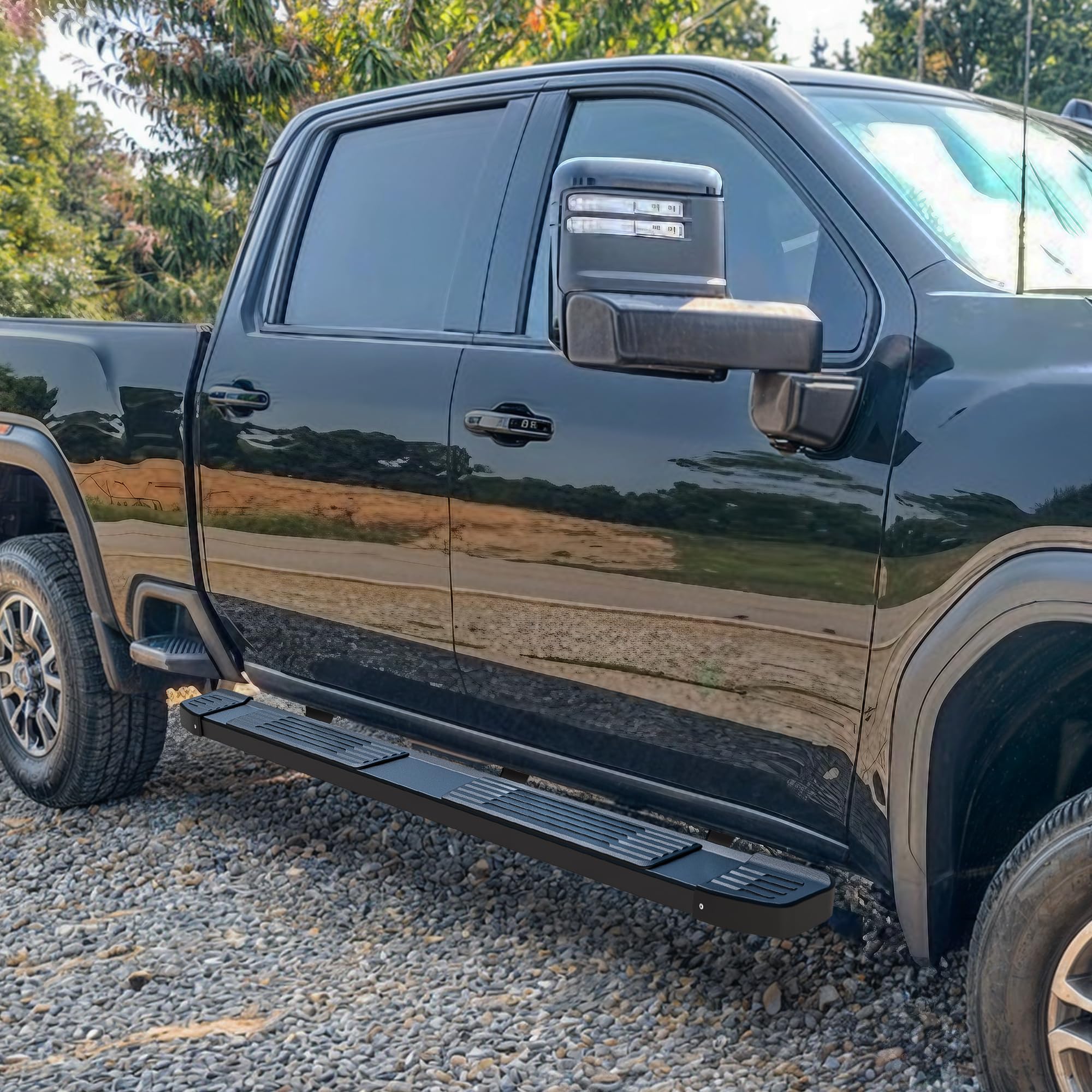 Yitamotor 6 Inches Running Boards Compatible With 2009-2018 Dodge Ram 1500 Crew Cab, 2019-2024 1500 Classic, 2010-2024 Ram 2500/