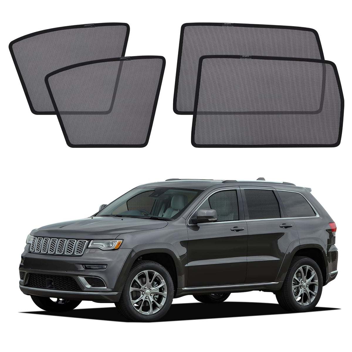 XCBYT Car Window Shades for 2014-2020 Grand Cherokee (Not for Grand Cherokee L) Sun Shade for Car Baby Side Window with Breathab