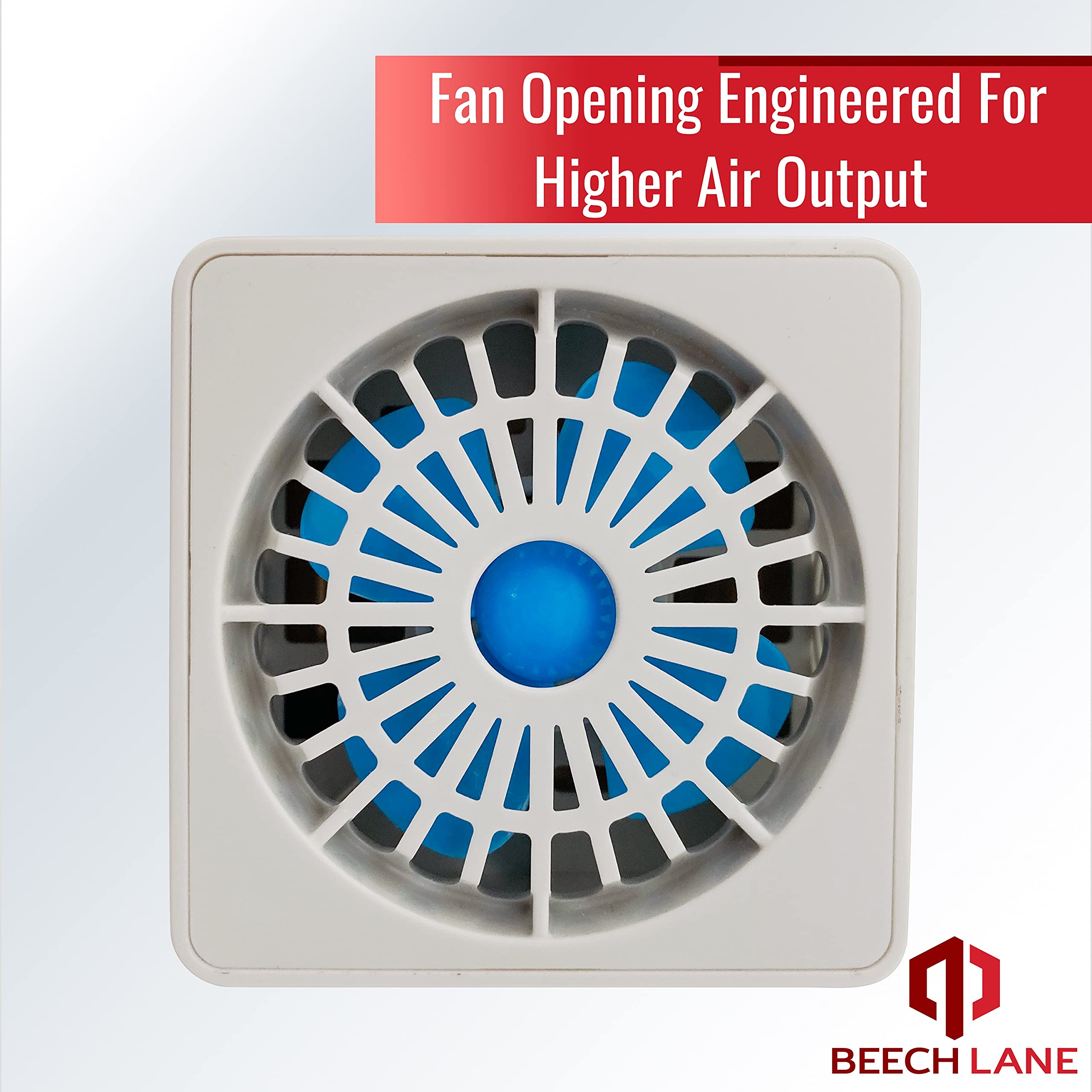 Beech Lane Rv Fridge Fan, Patented, High Power 3,000 Rpm Motor, Easy On And Off Switch, Multiple Side Vents Increase Airflow, Durable Construction, Efficiently Cools Refrigerator (Natural)