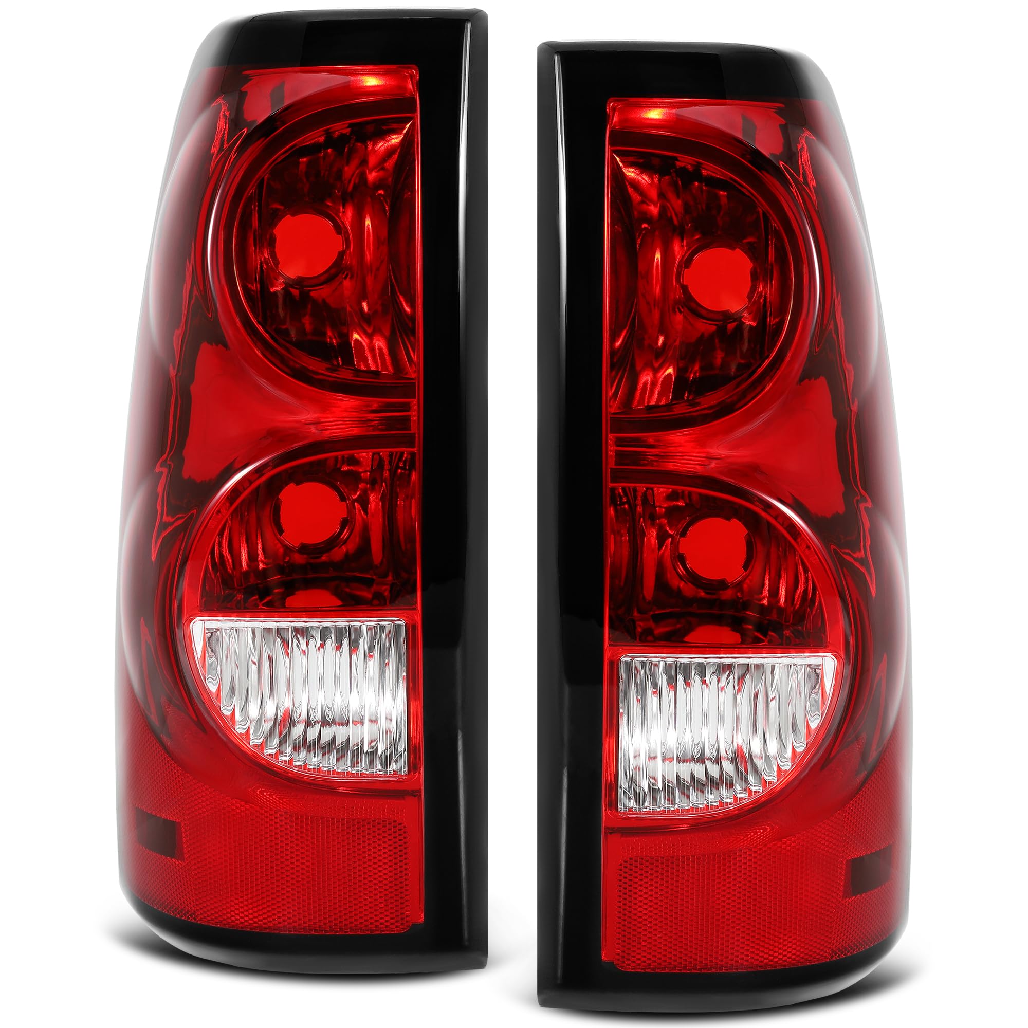 Daume Tail Lights Rear Lamp Compatible With 2003 2004 2005 2006 Chevy Silverado 03 Silverado 04 Silverado 05 Silverado 06 Silverado Brake Lamp Driver Side And Passenger Side