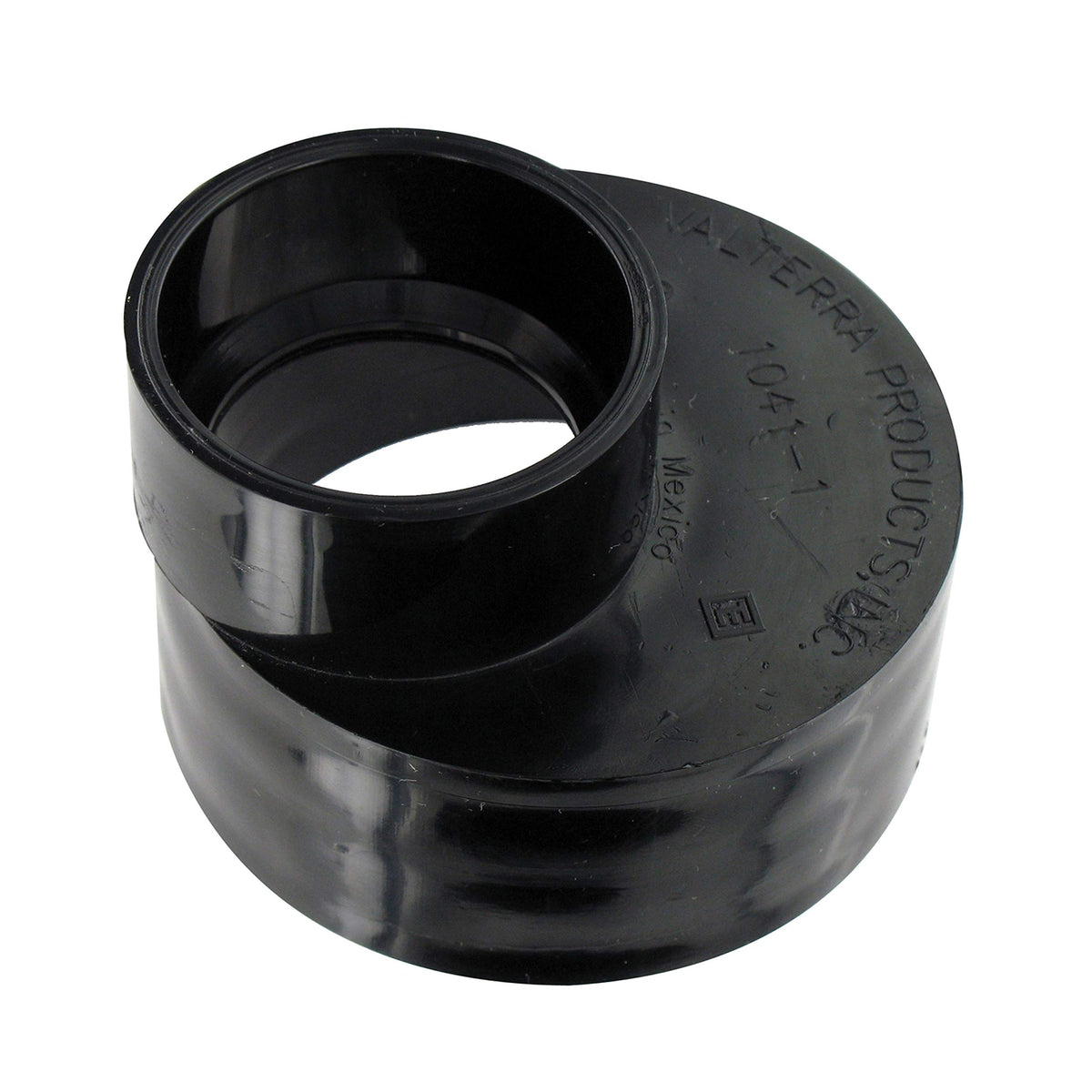 Valterra T1041-1 Eccentric Tank Reducer - 3'' Spigot X 1-1/2'' Hub , Black