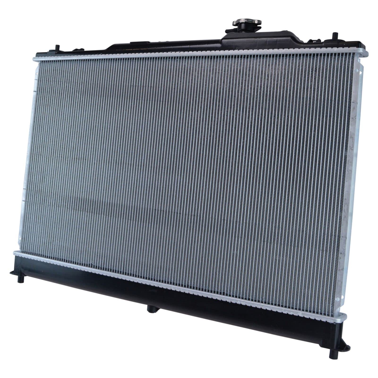 Trq Radiator Assembly Aluminum Core Compatible With 07-12 Mazda Cx-7 Cu2918 Ma3010225