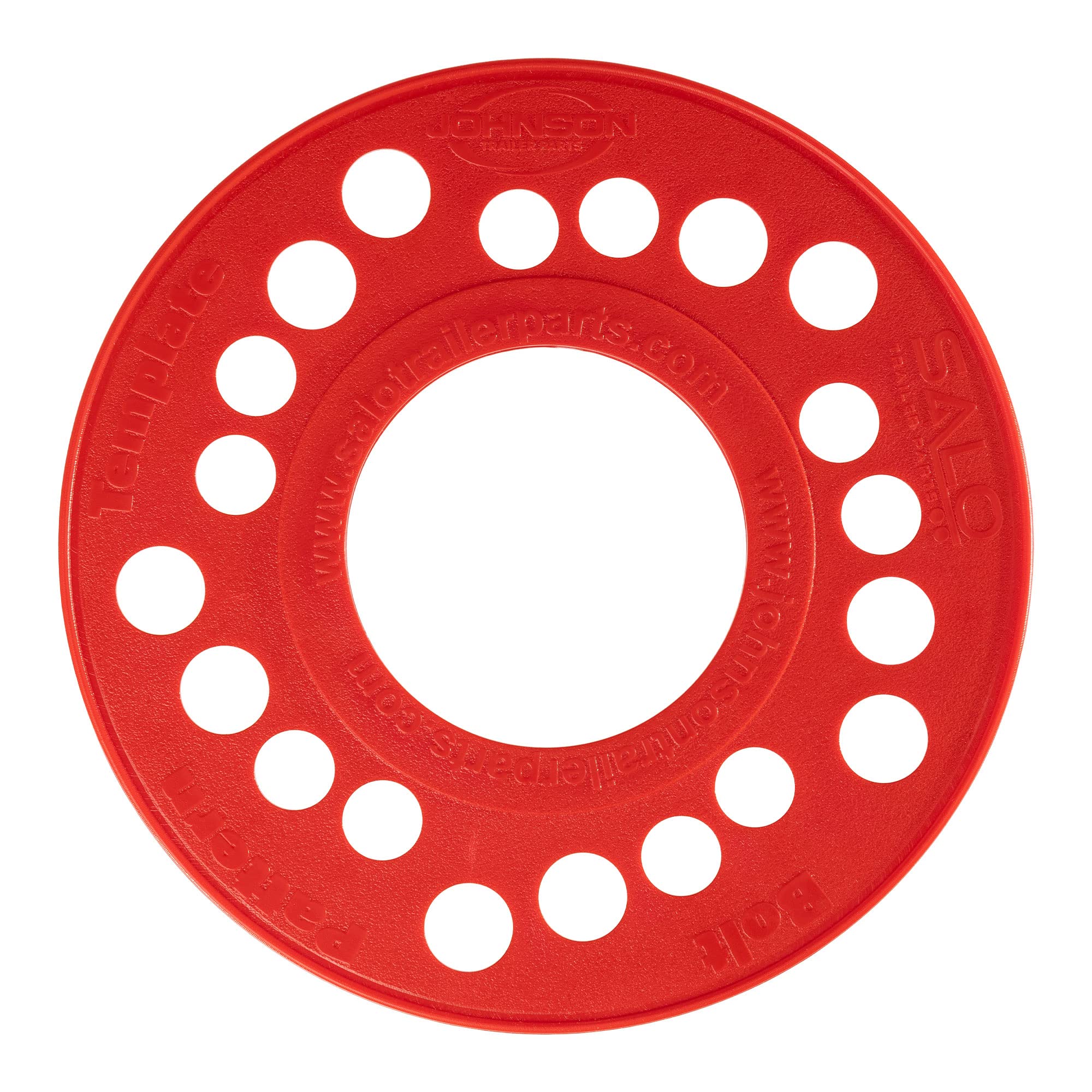 5 Lug Bolt Pattern Template | Trailer Axle Bolt Circle Template