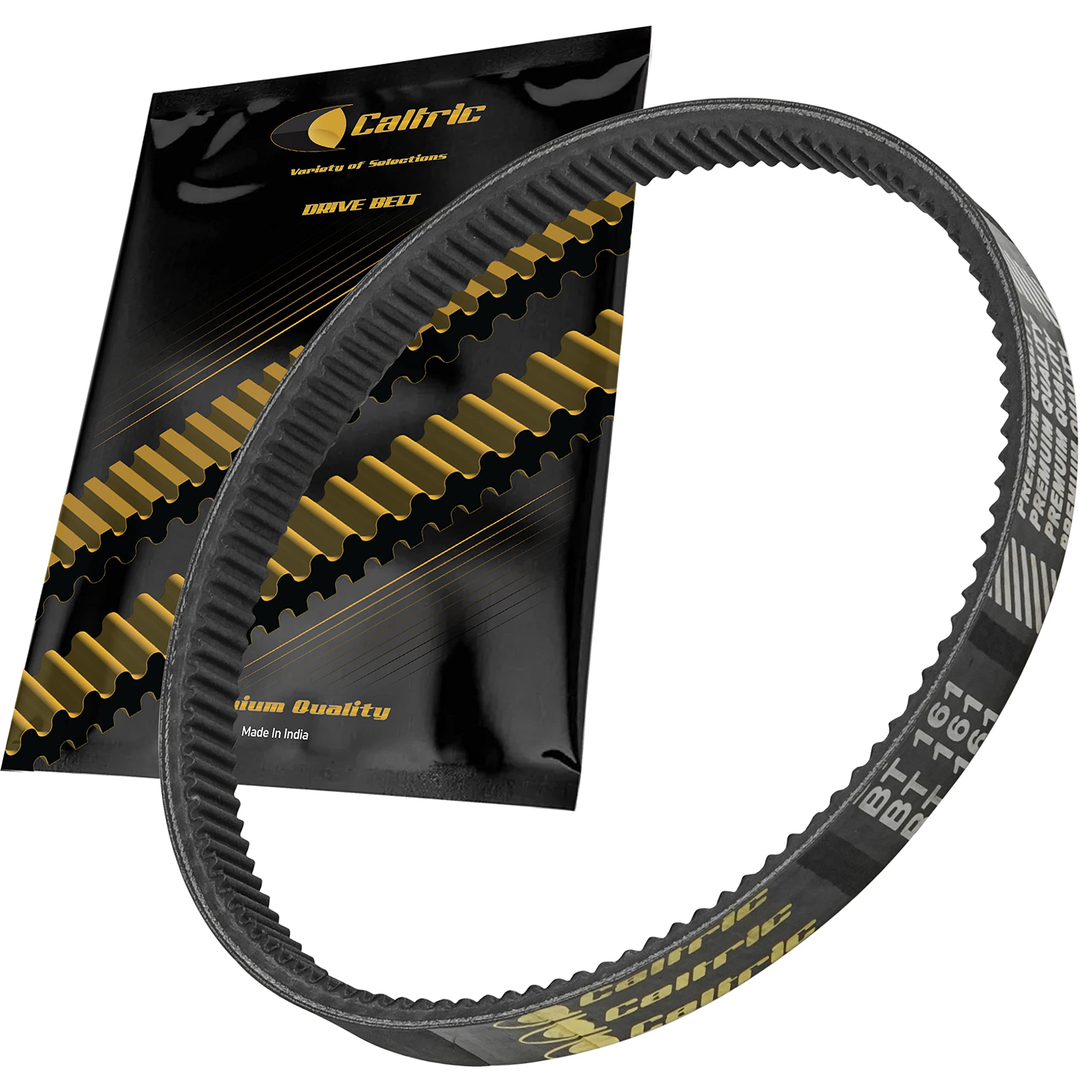 Caltric General Transmission Belt Compatible with John Deere D105 E100 X105 X106 GT37419 AUC13704