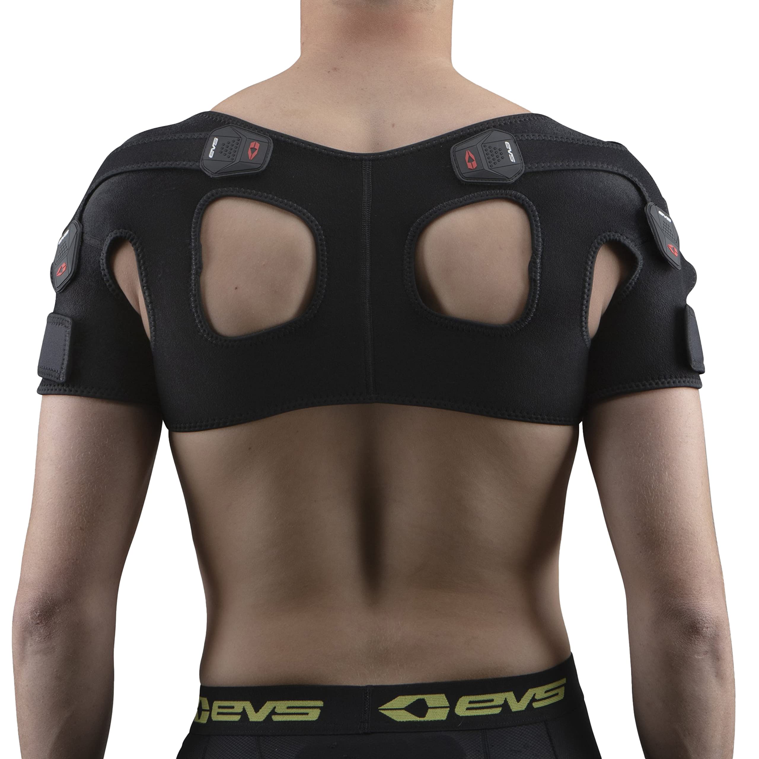 EVS SB05 Large Shoulder Brace for Motorcross - Black Mesh Fabric