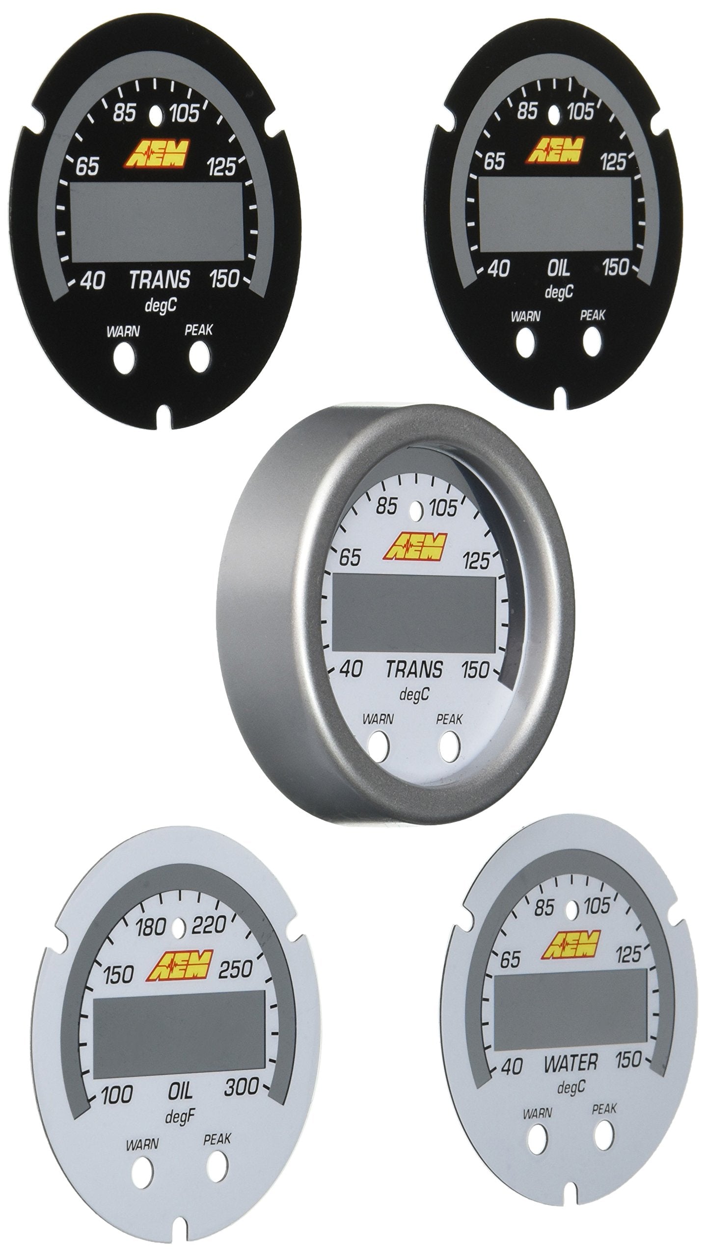 Aem 30-0302-Acc X-Series Temperature Gauge, White