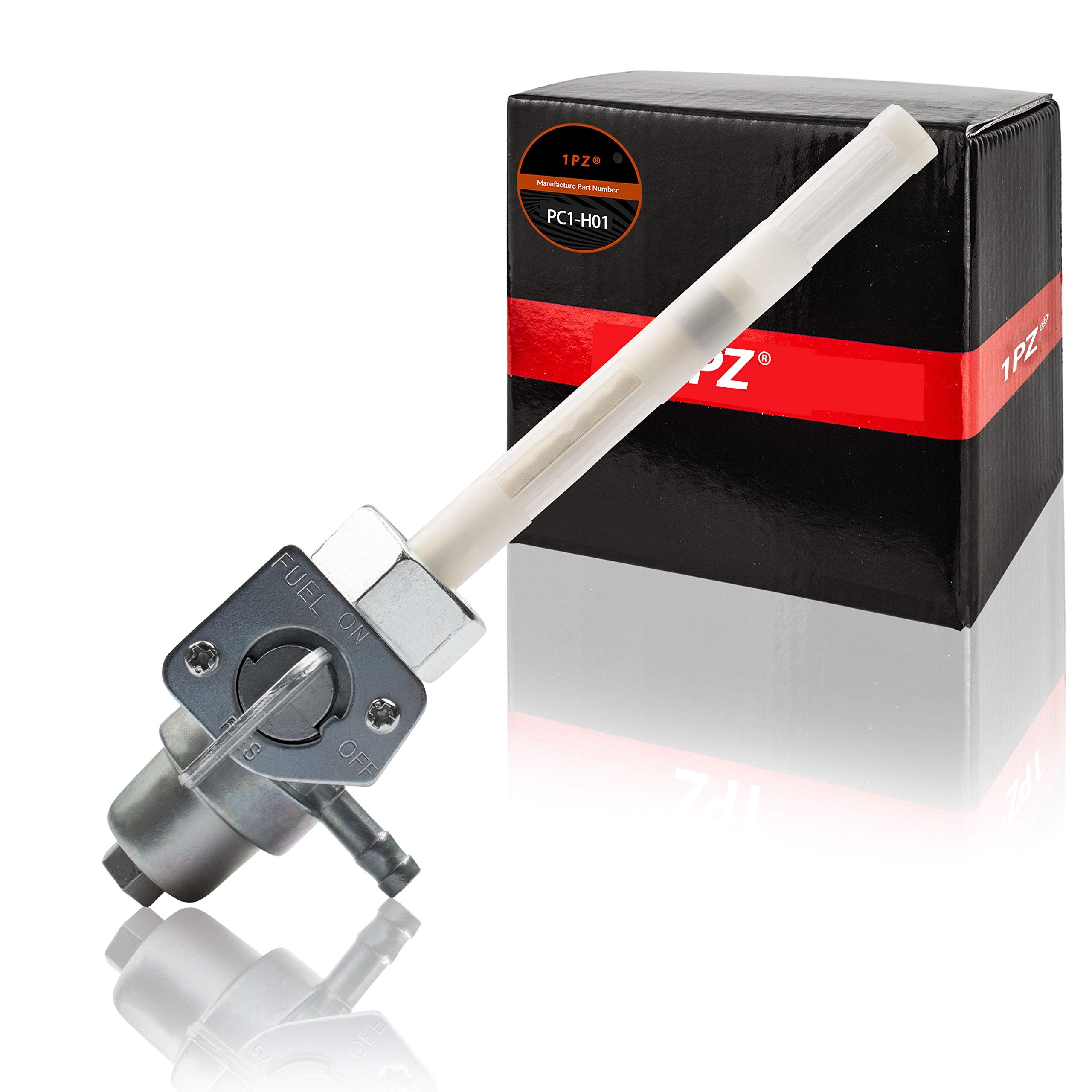 1PZ PC1-H01 Premium Fuel Petcock Assembly Replacement for Honda ATC 185 185S 200X 200S 200M 16950-149-025