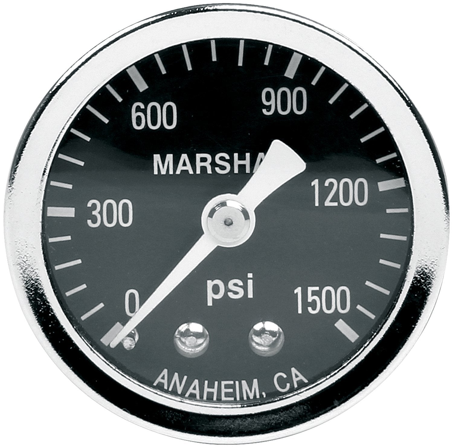 Allstar Performance ALL80218 0-1500 PSI NOS Dry Type Shockproof Pressure Gauge