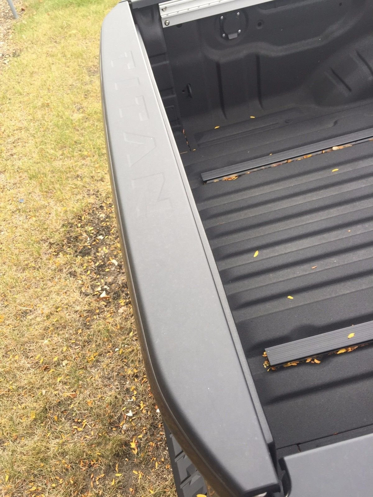 Genuine Nissan Parts - Cover-Rear Gate (93486-Ez00A), Black/Charcoal