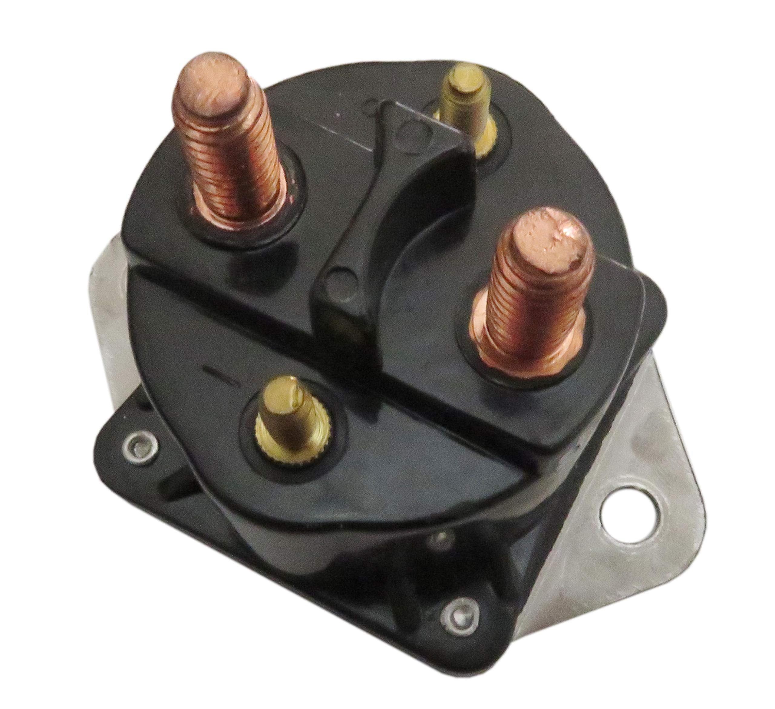 Premium 4 X Solenoid For Warn 72631 28396 Switch Relay M6000, M8000, M8000S, Xd9000, Xd9000I, 9.5Ti, Vr 8000, 10000, 12000, 16.5