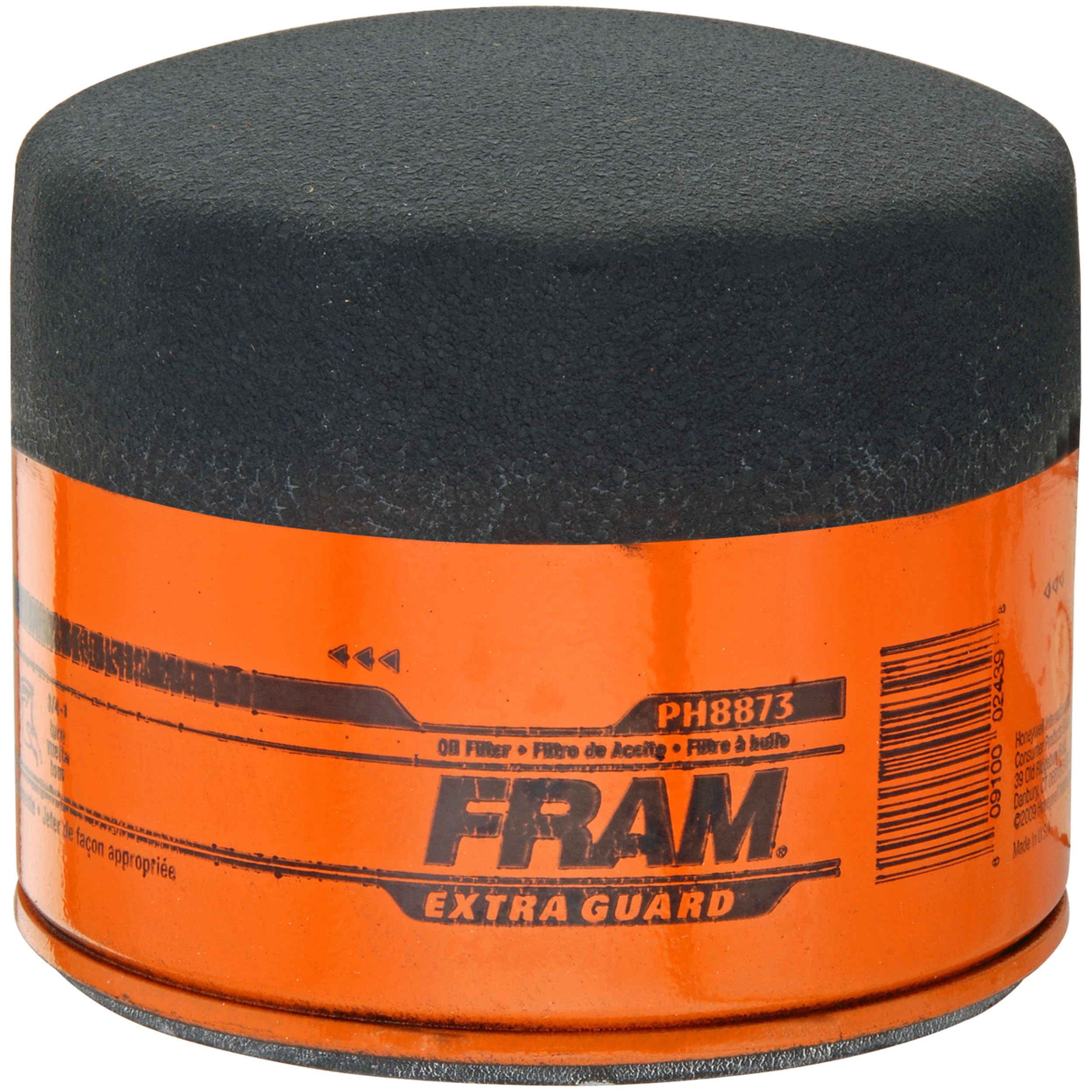 Fram Extra Guard Ph8873, 10K Mile Change Automotive Replacement Interval Spin-On Engine Oil Filter For Select Vehicle Models