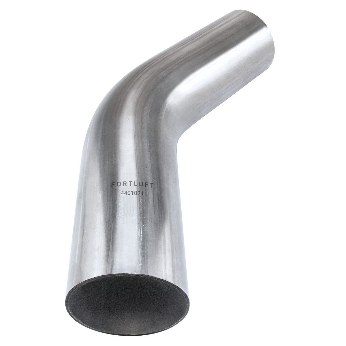 Fortluft Universal Mandrel Exhaust Bend Pipe & Elbow Stainless Steel (Bend Pipe 45 Degree, 2.25''/57Mm)