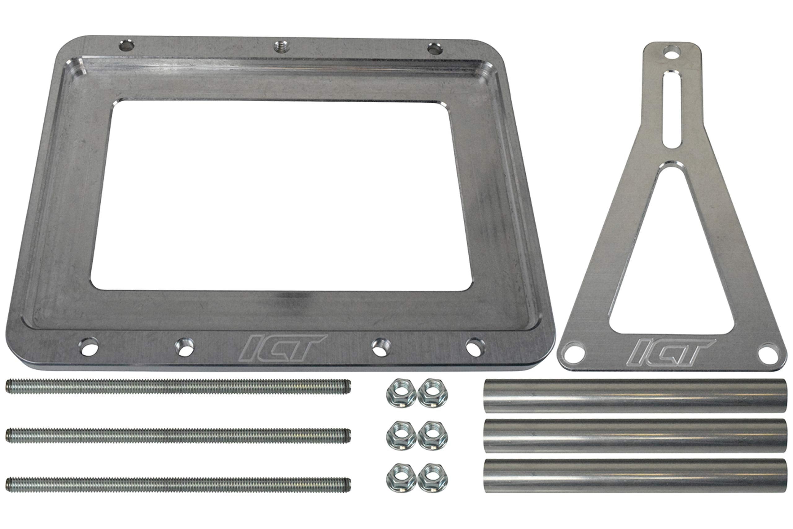 Ict Billet Universal Billet Battery Tray Hold Down Trunk Relocation Box Optima Race Racing Mount Red Yellow Blue Top 34 34/78 D3