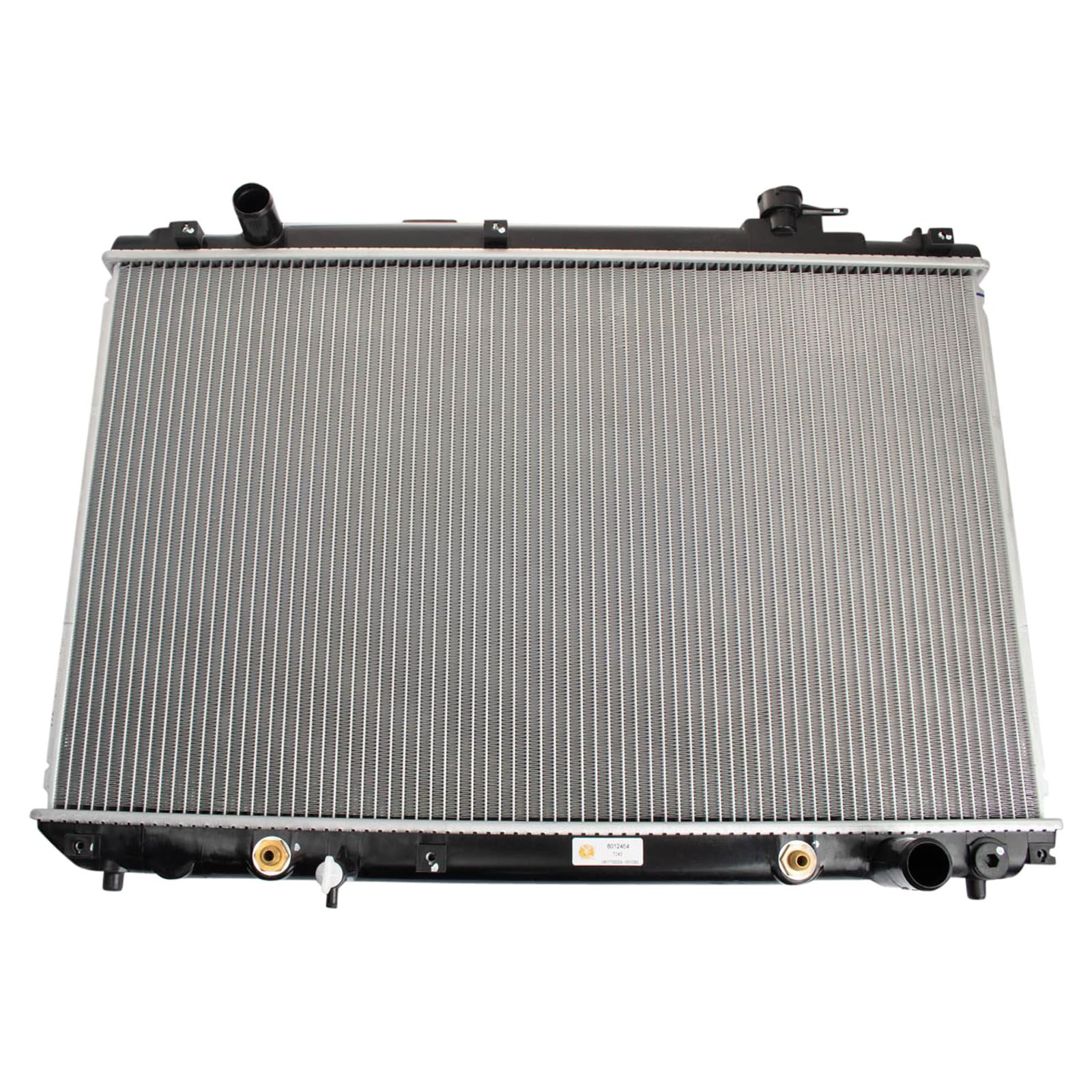 Trq Radiator Assembly Aluminum Core Compatible With 01-07 Toyota Highlander Cu2454