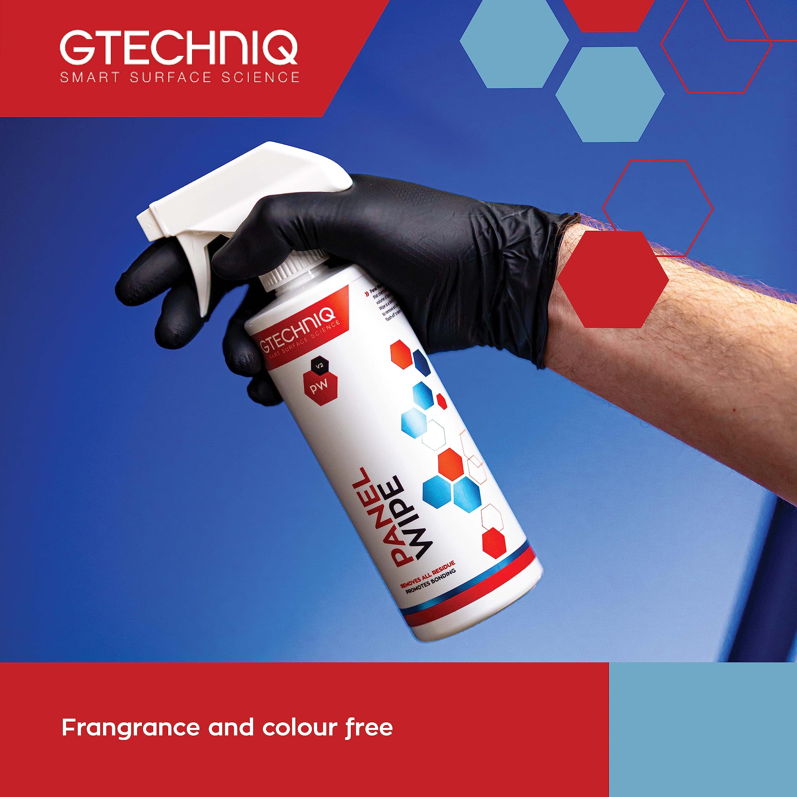 Gtechniq Panel Wipe For Car Cleaning, Pre-Sealant Car Cleaner For Polish Residue, Fragrance-Free, Transparent, 250Ml